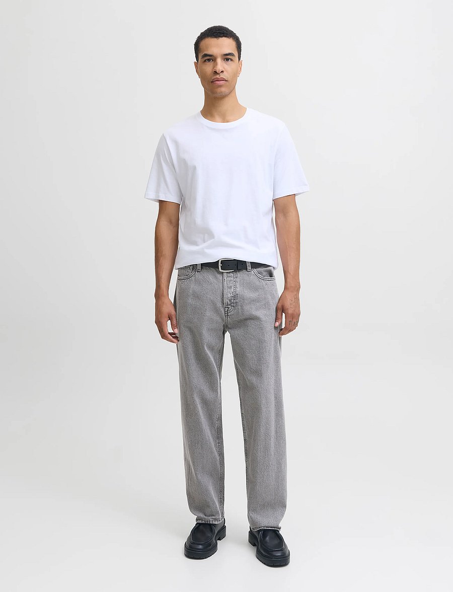 Jack & Jones - JJIEDDIE JJBASIC SQ 067 NOOS - grey denim - 4