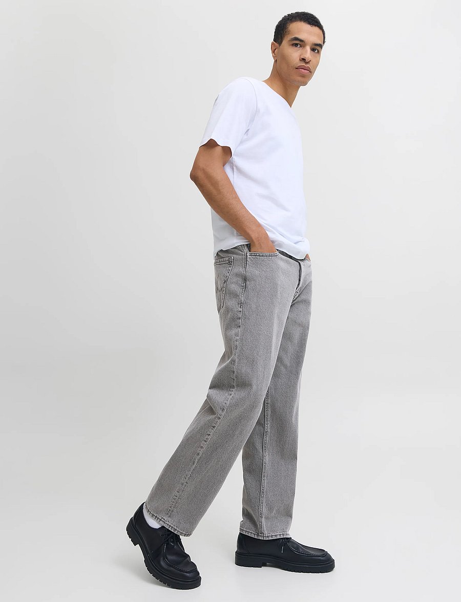 Jack & Jones - JJIEDDIE JJBASIC SQ 067 NOOS - grey denim - 5