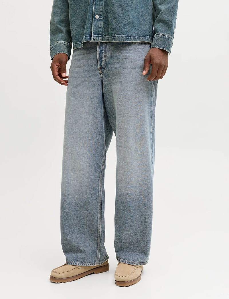Jack & Jones - JJIDAVE JJORIGINAL SBD 968 LN - loose jeans - blue denim - 0