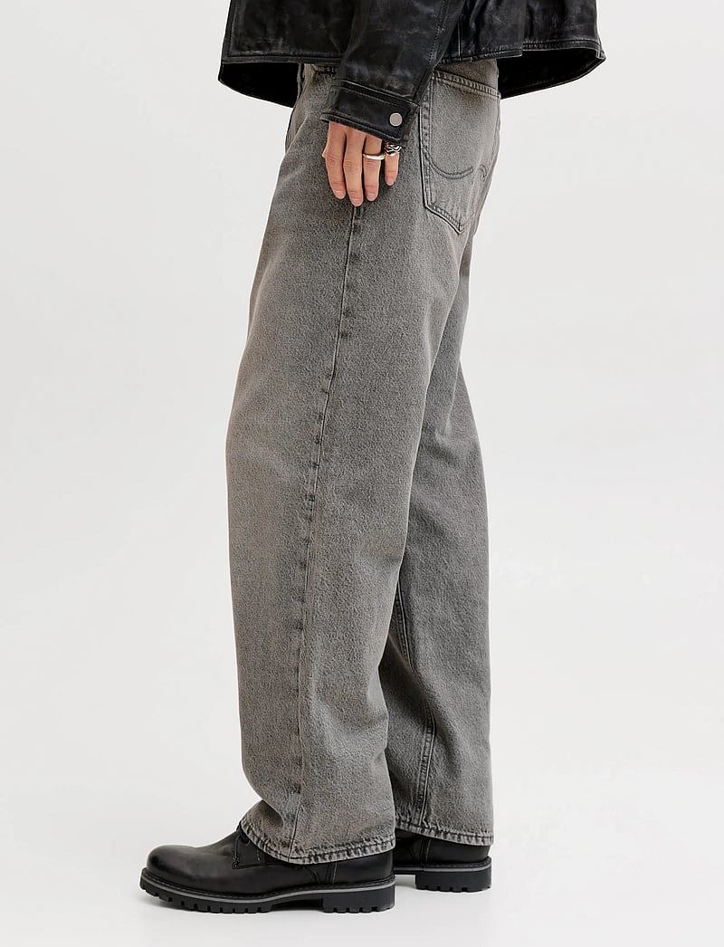Jack & Jones - JJIALEX JJORIGINAL NS 336 BF - loose jeans - black denim - 5