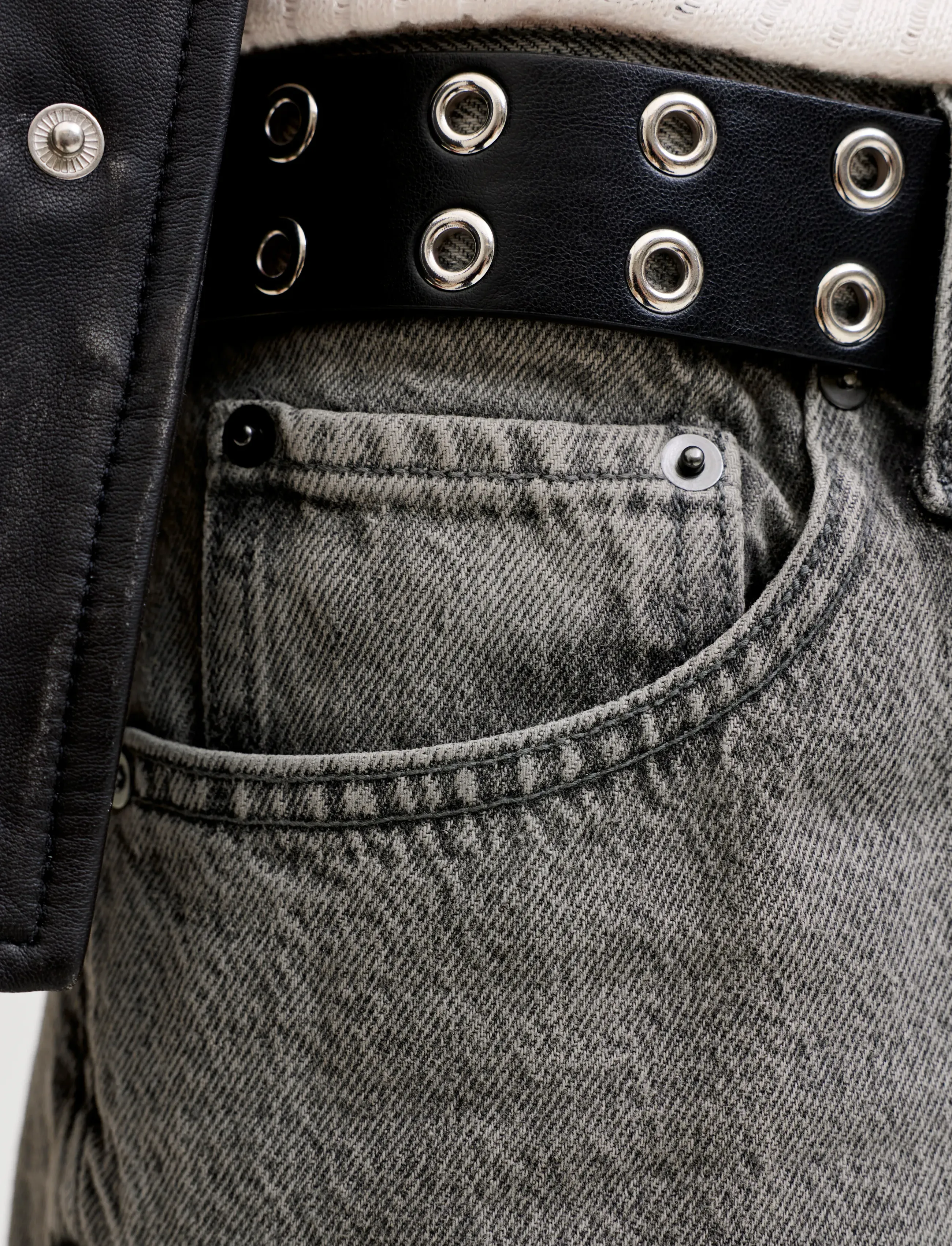 Jack & Jones JJIALEX JJORIGINAL NS 336 BF - Streetstyle - BLACK DENIM / grey
