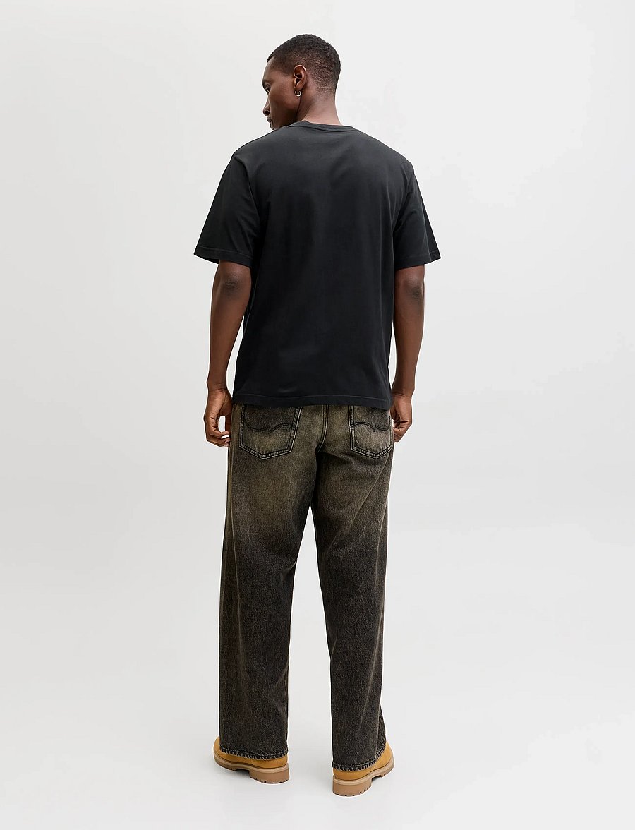 Jack & Jones - JJEARCHIVE GRAPHIC TEE SS O-NECK NOOS - kortærmede t-shirts - black - 2