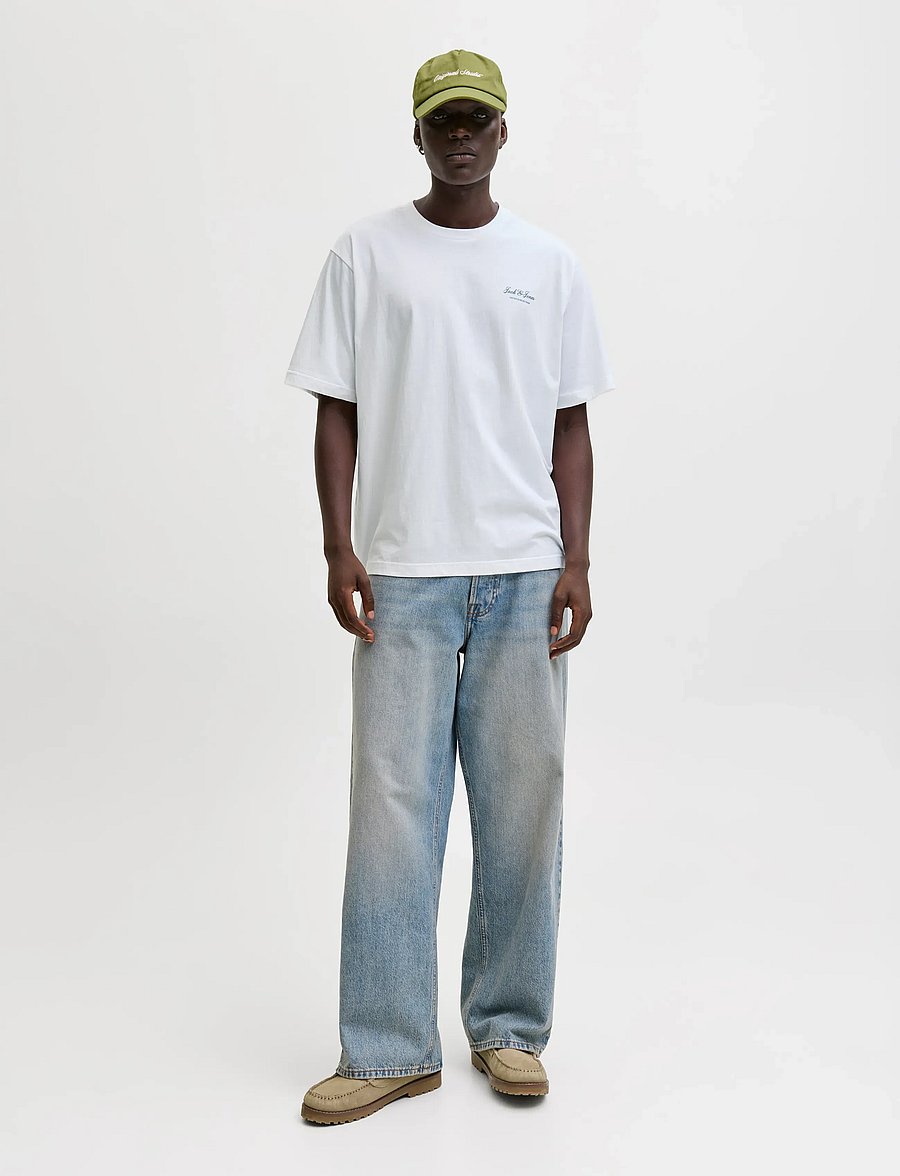 Jack & Jones - JJEARCHIVE GRAPHIC TEE SS O-NECK NOOS - kortærmede t-shirts - bright white - 3