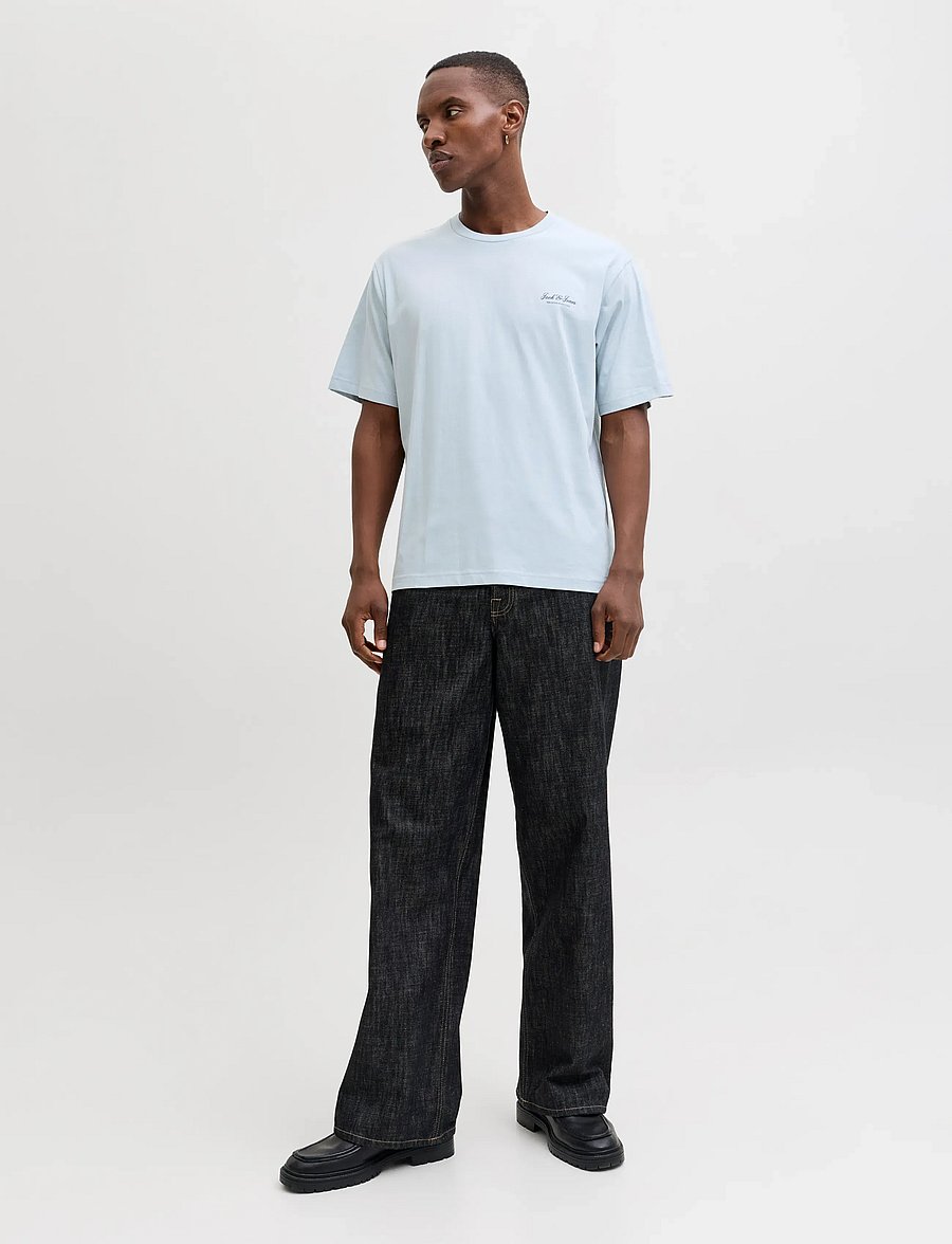 Jack & Jones - JJEARCHIVE GRAPHIC TEE SS O-NECK NOOS - kortærmede t-shirts - celestial blue - 3