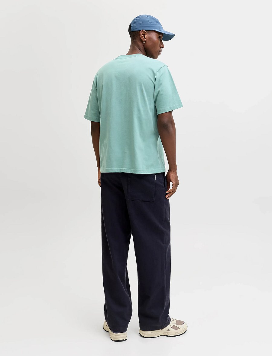 Jack & Jones - JJEARCHIVE GRAPHIC TEE SS O-NECK NOOS - kortærmede t-shirts - mineral blue - 2