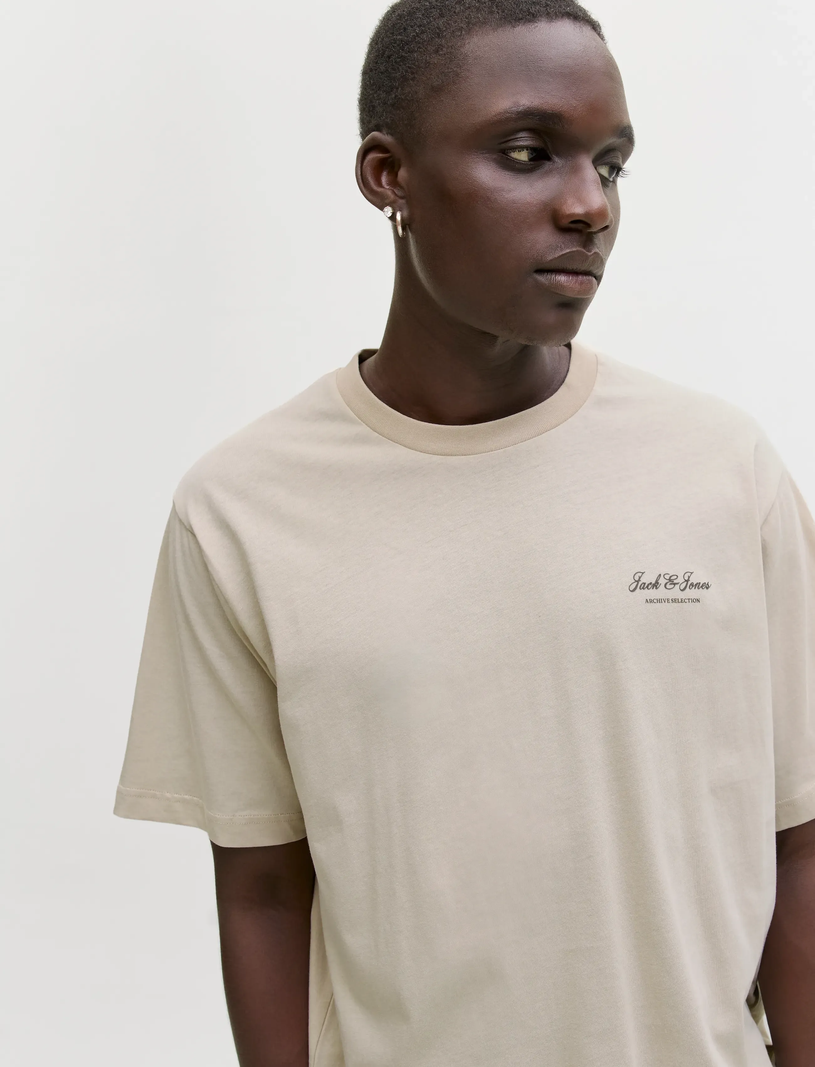 Jack & Jones - JJEARCHIVE GRAPHIC TEE SS O-NECK NOOS - kortærmede t-shirts - moonbeam - 5
