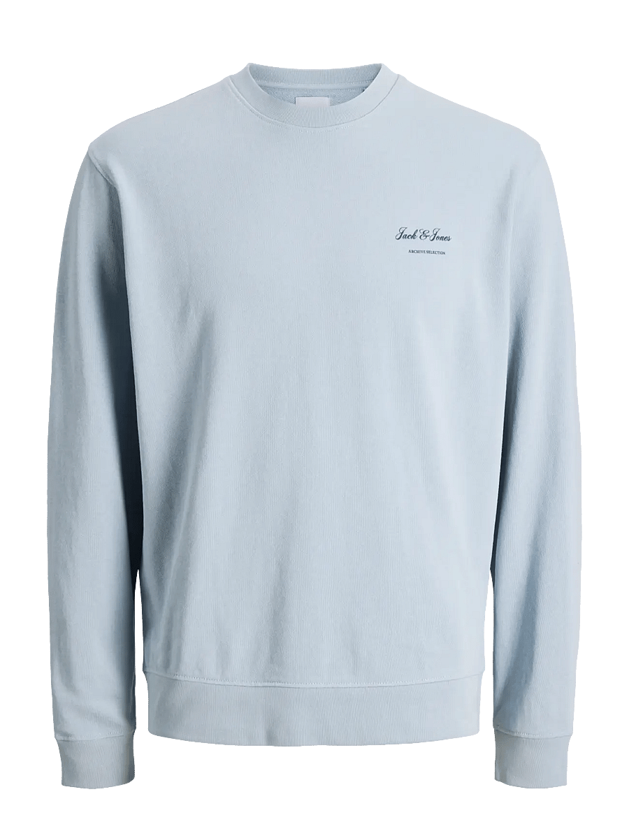 Jack & Jones - JJEARCHIVE GRAPHIC SWEAT CREW NECK NOOS - kollektsioonid - celestial blue - 1