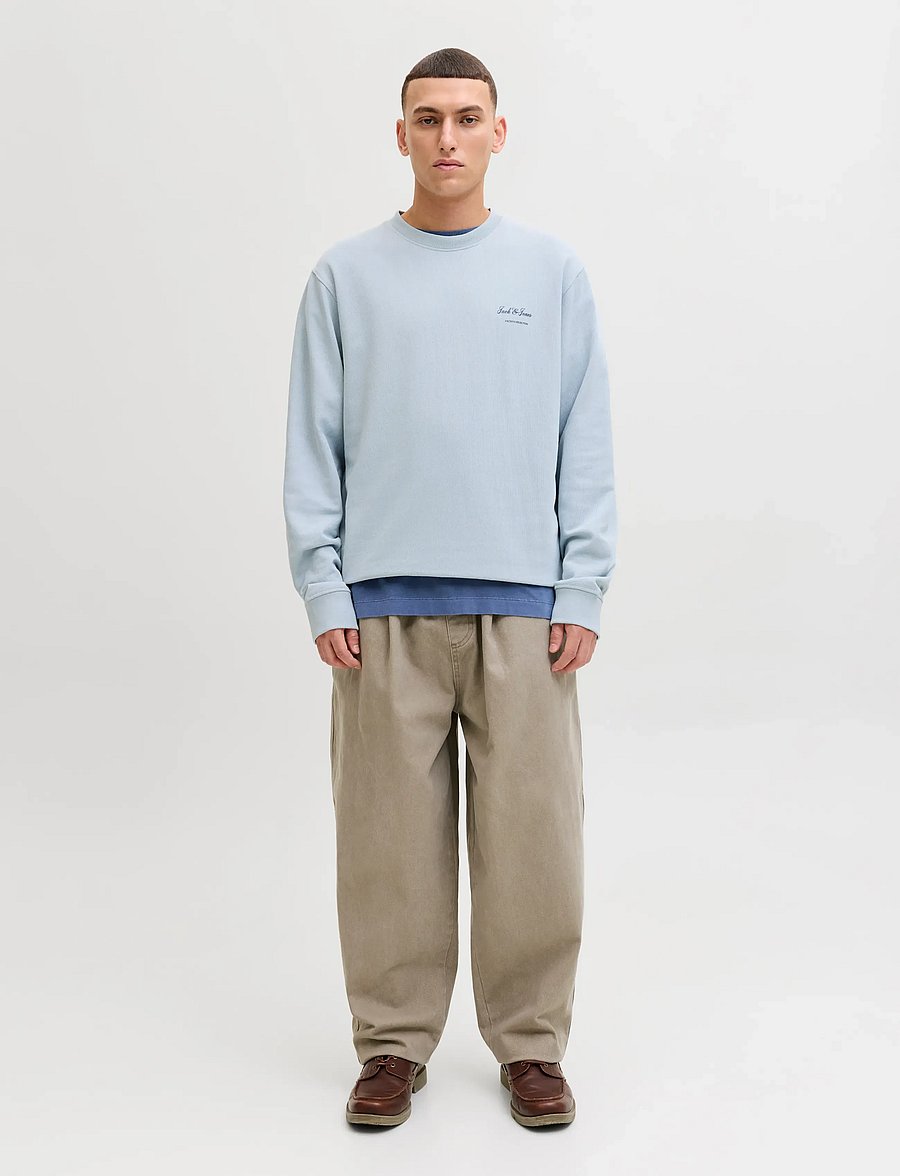 Jack & Jones - JJEARCHIVE GRAPHIC SWEAT CREW NECK NOOS - kollektsioonid - celestial blue - 3