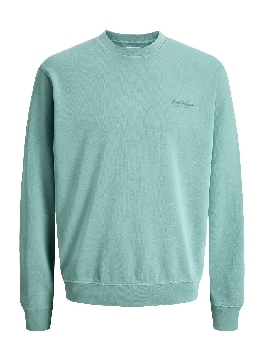 Jack & Jones - JJEARCHIVE GRAPHIC SWEAT CREW NECK NOOS - kollektsioonid - mineral blue - 1