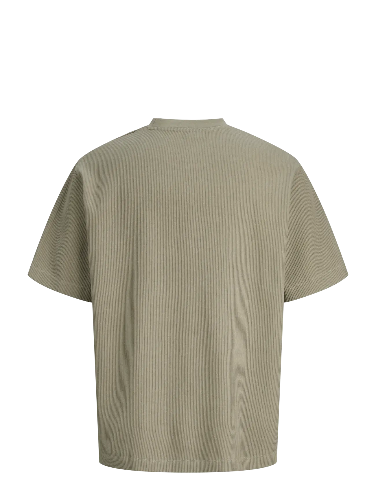 Jack & Jones - JJEHARRISON STRUCTURE TEE SS O-NECK SN - short-sleeved t-shirts - vetiver - 2