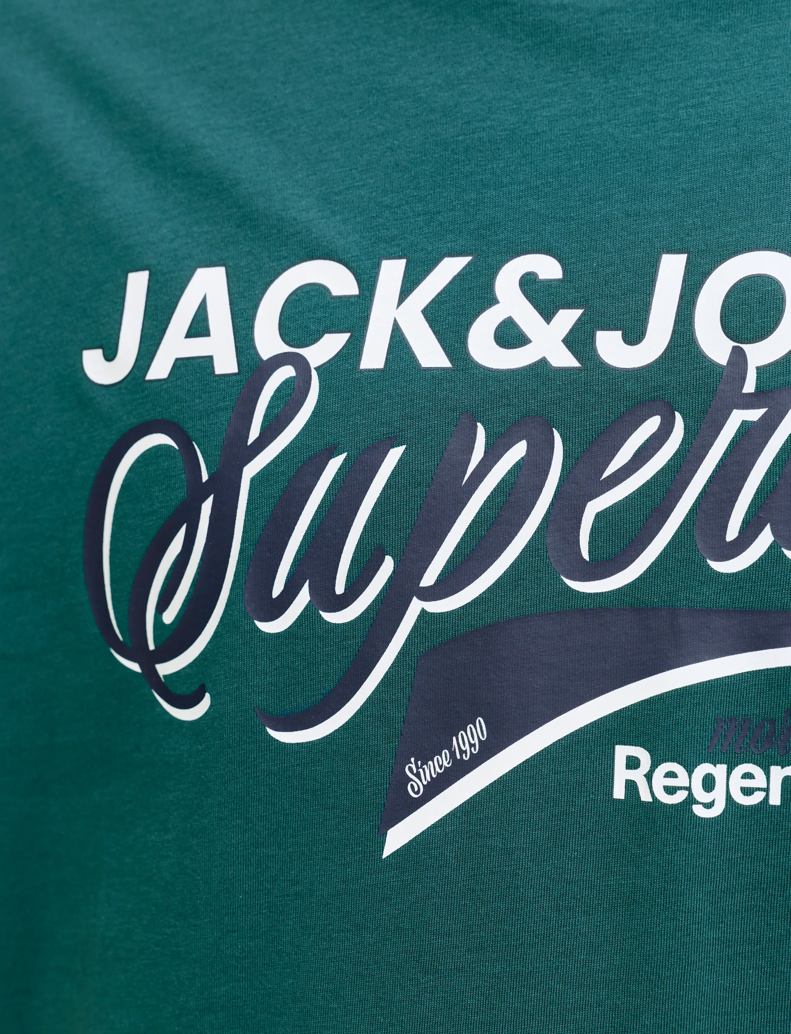 Jack & Jones - JJELOGO TEE SS O-NECK 2 COL SS26 SN - kortærmede t-shirts - atlantic deep - 4