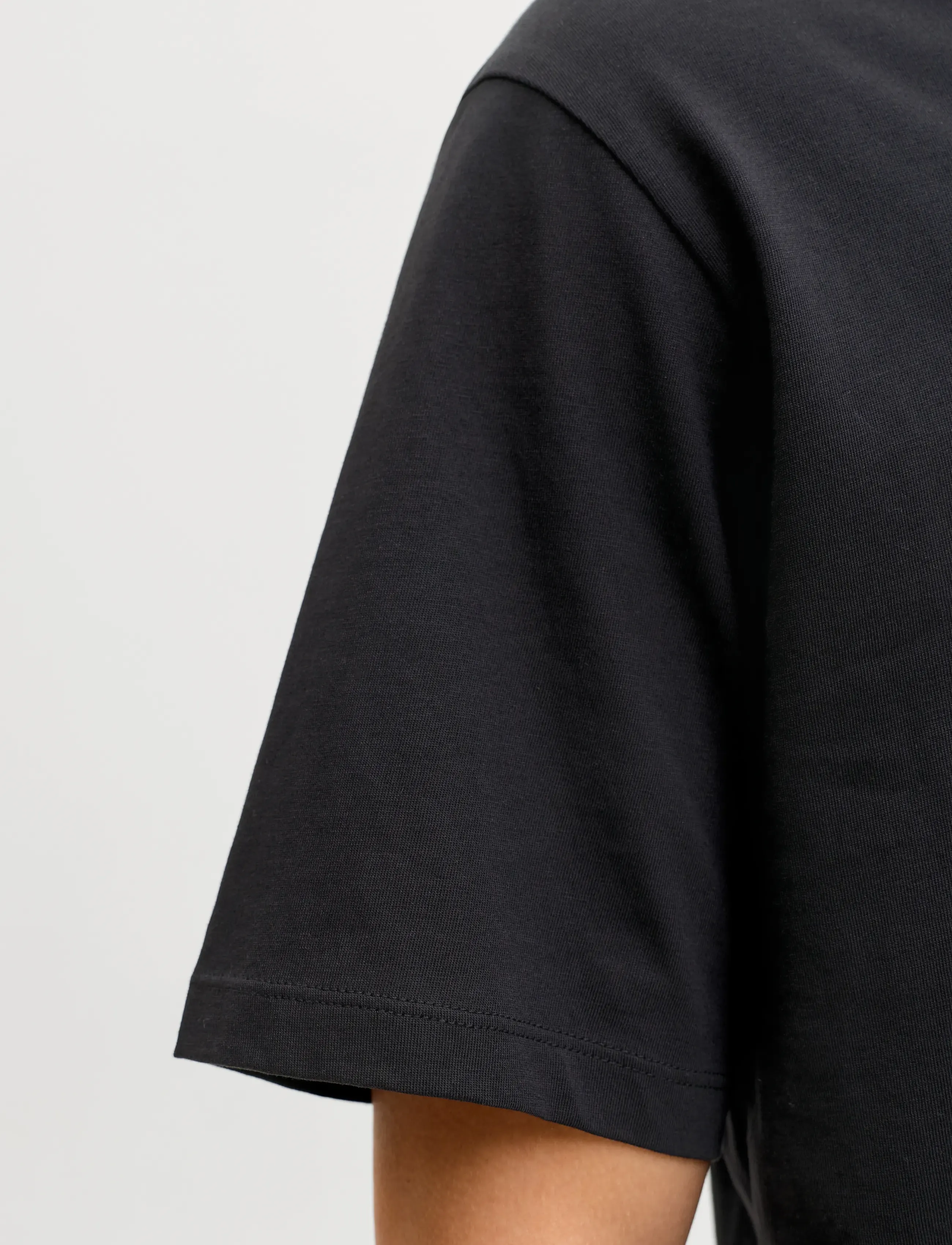 Jack & Jones - JJELOGO TEE SS O-NECK 2 COL SS26 SN - kortærmede t-shirts - black - 4