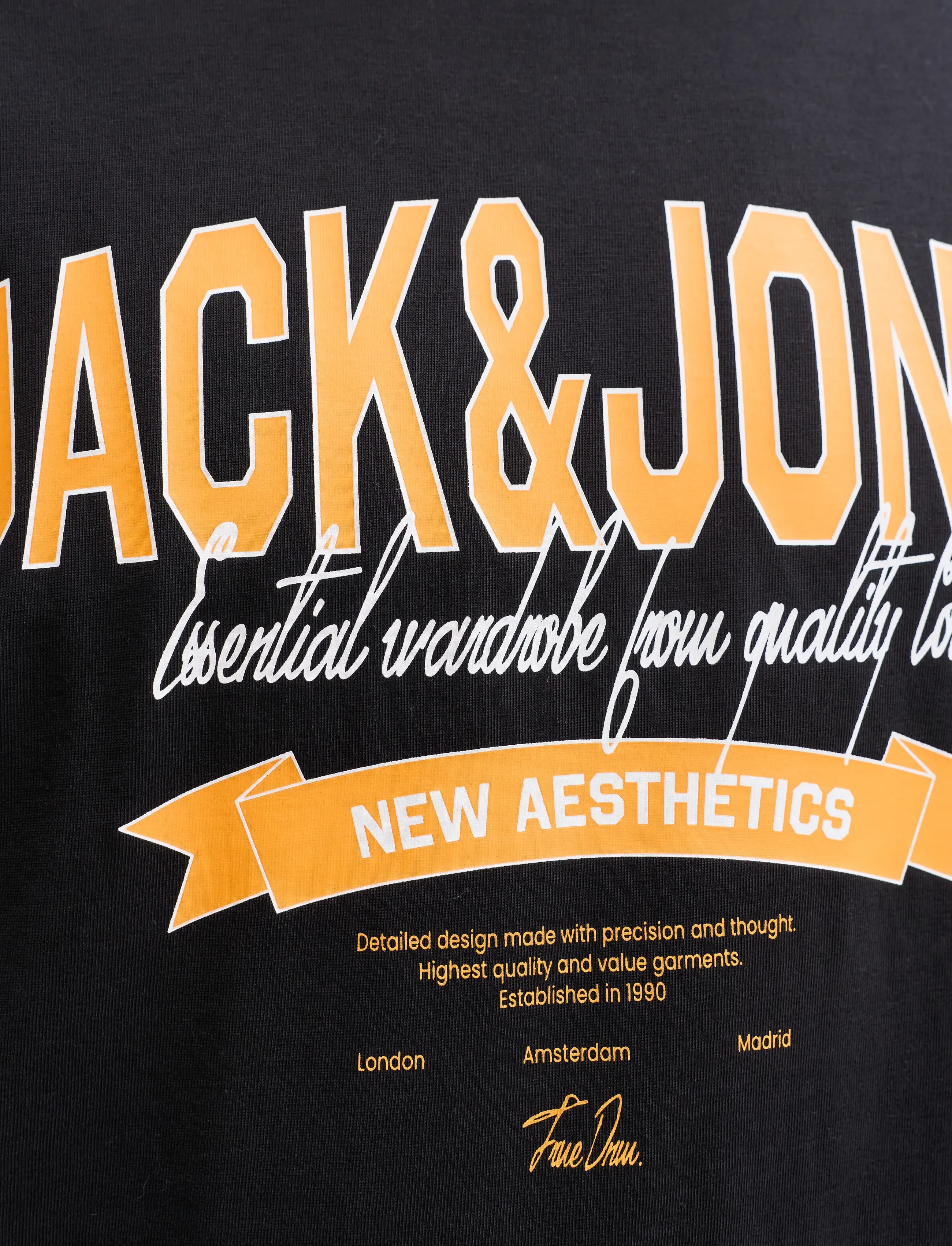 JACK & JONES Jjelogo Tee Ss O-Neck 2 Col Ss26 Sn t-shirts med tryck herr – bild 6