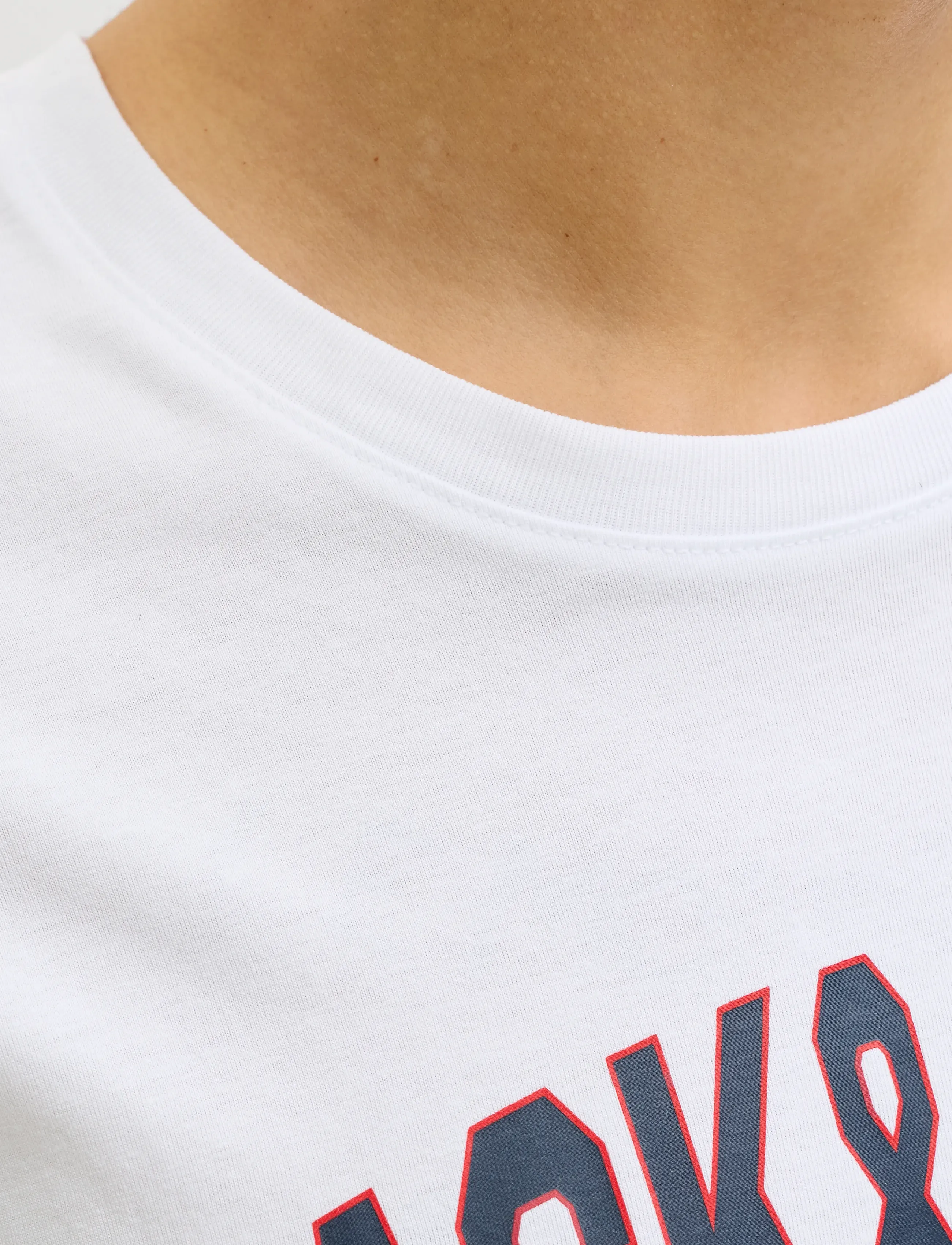 JACK & JONES Jjelogo Tee Ss O-Neck 2 Col Ss26 Sn t-shirts med tryck herr – bild 6