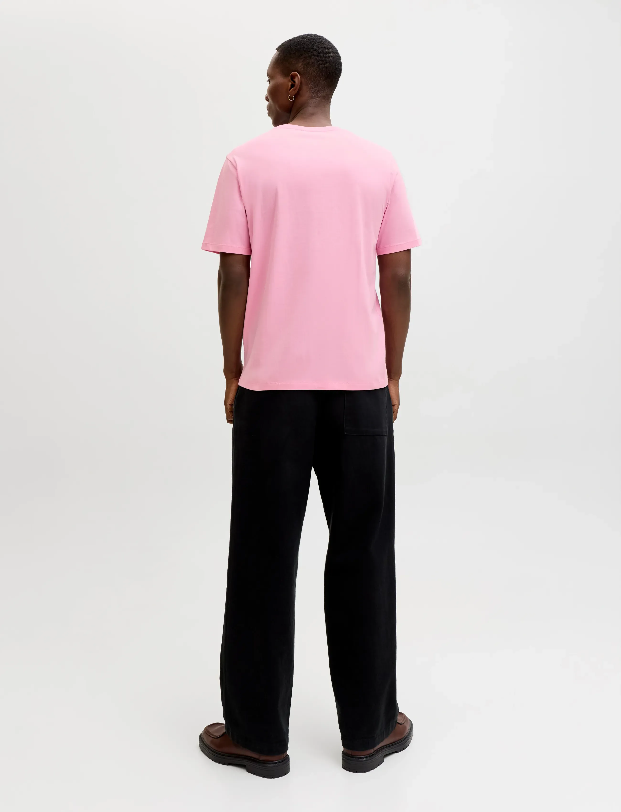 Jack & Jones - JJELOGO TEE SS O-NECK 2 COL SS26 SN - kortærmede t-shirts - prism pink - 2