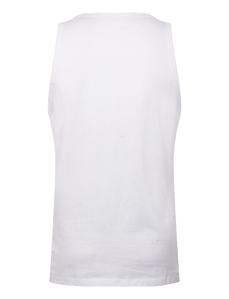 Jack & Jones - JJHONOLULU POCKET AOP TANKTOP SL - sleeveless shirts - bright white - 1