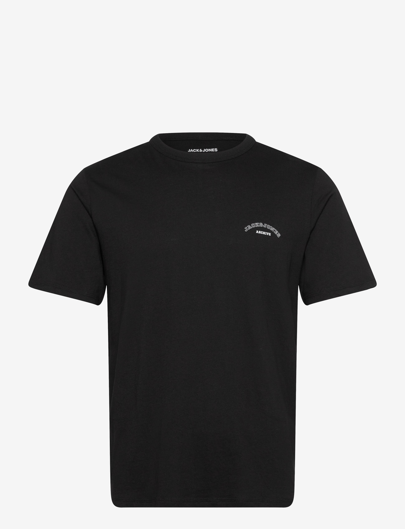 Jack & Jones - JJCOLLEGE LOGO TEE SS CREW NECK - black - 1