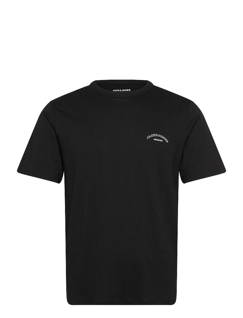 Jack & Jones - JJCOLLEGE LOGO TEE SS CREW NECK - black - 1