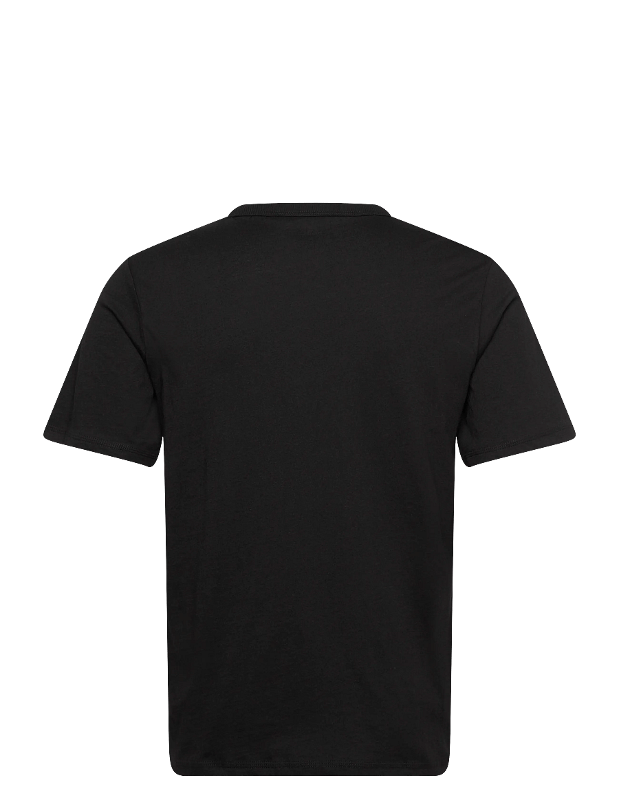 Jack & Jones - JJCOLLEGE LOGO TEE SS CREW NECK - kortærmede t-shirts - black - 2