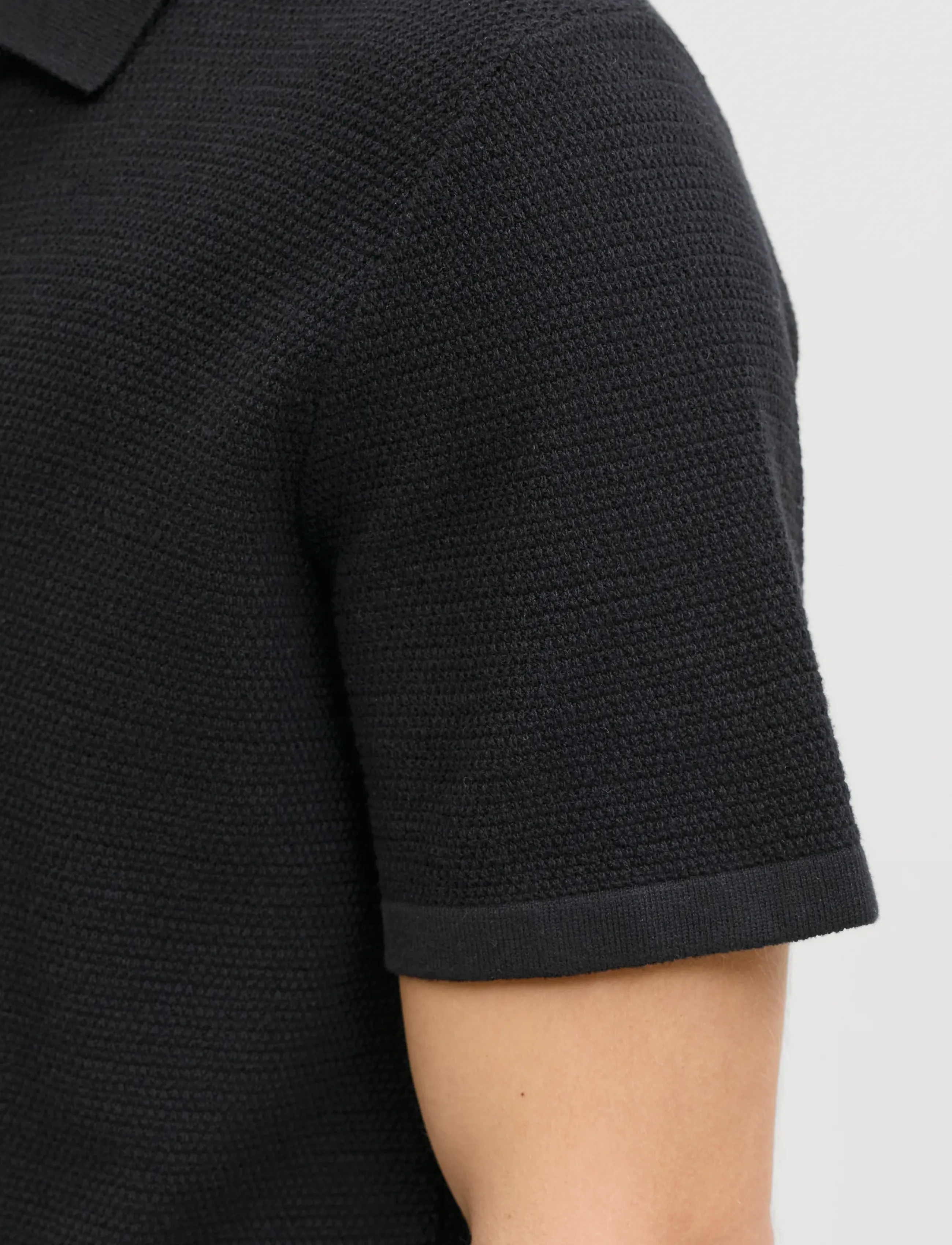 JACK & JONES Jjegeorge Knit Shirt Ss Sn pikéer herr – bild 6