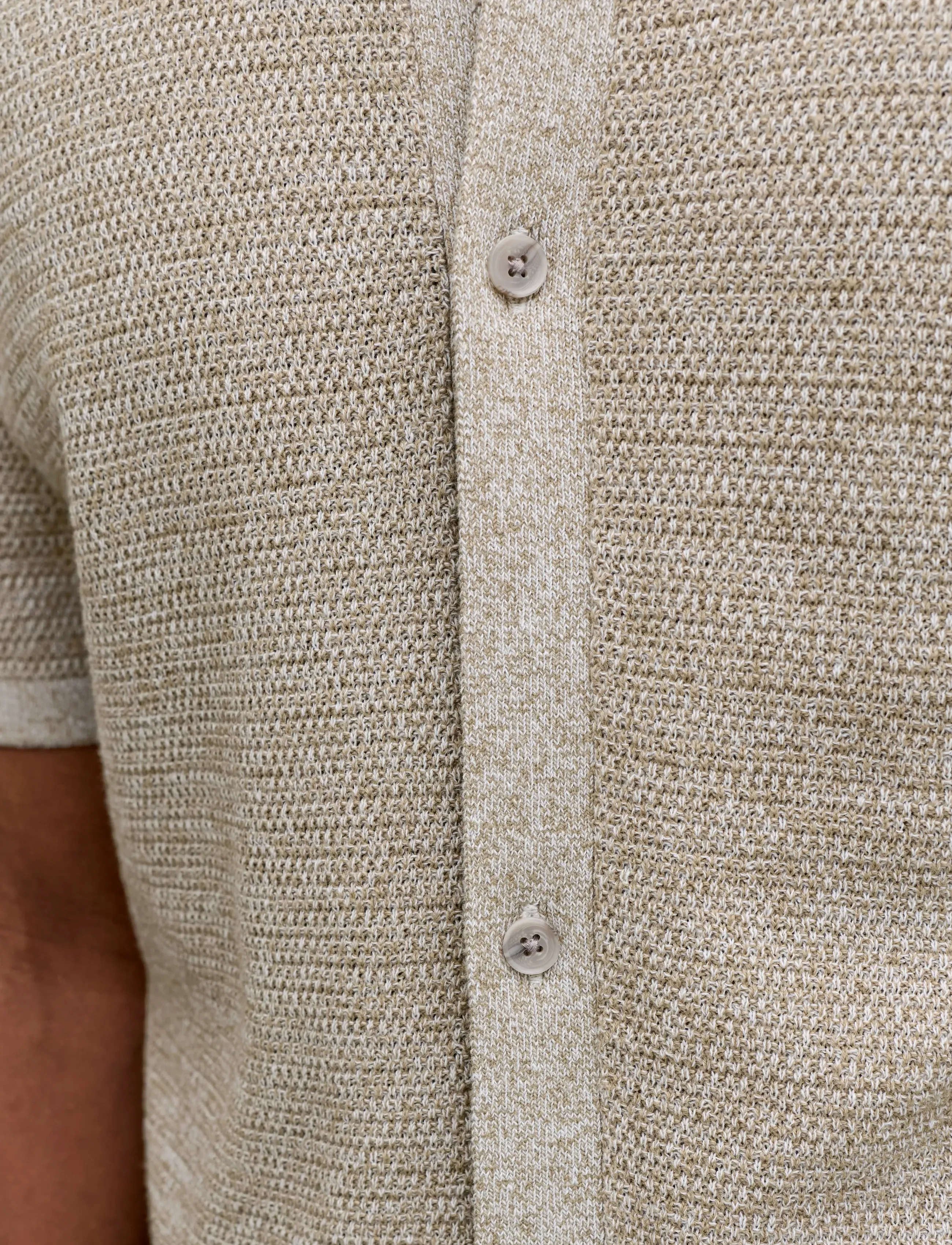 Jack & Jones - JJEGEORGE KNIT SHIRT SS SN - polostrik - coriander - 5