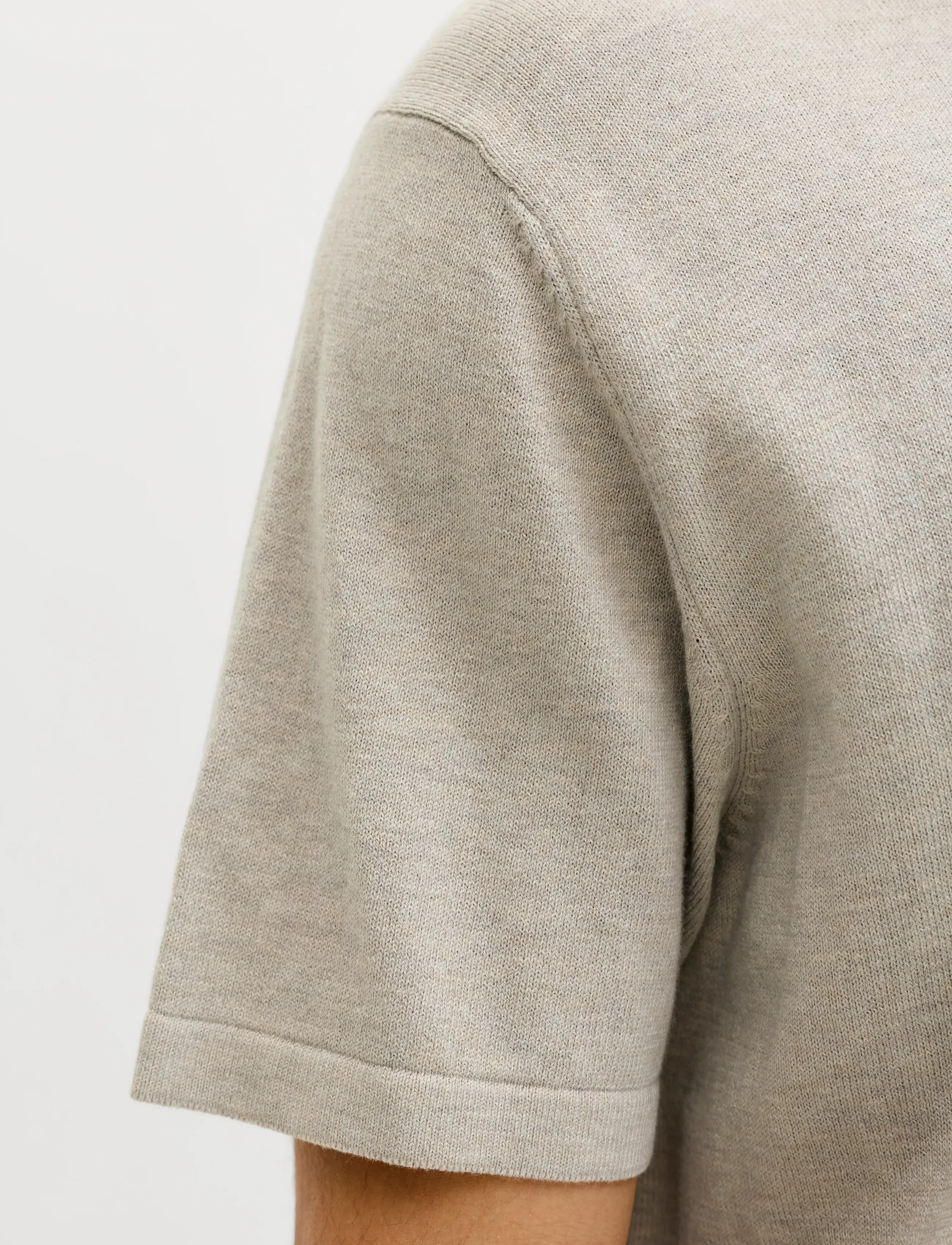 JACK & JONES Jjeemil Knit Zip Polo Ss Sn pikéer herr – bild 6