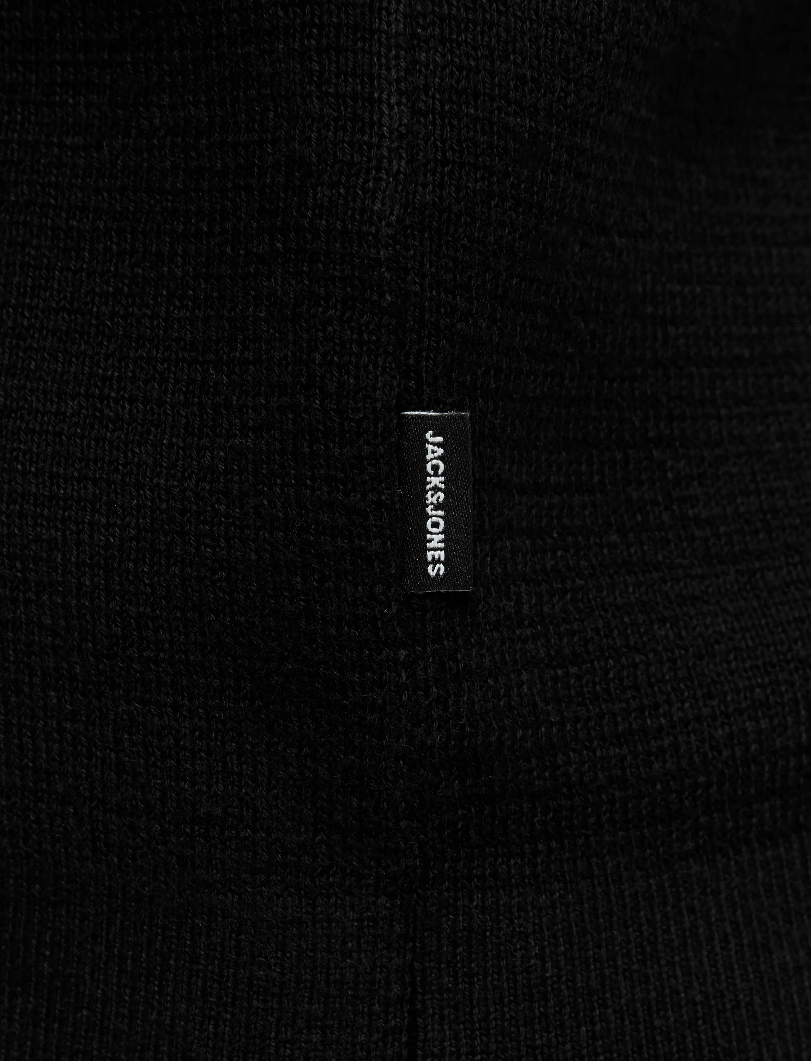 Jack & Jones - JPRBLAMILANO STITCH HIGH NECK CARDIGAN - black - 5