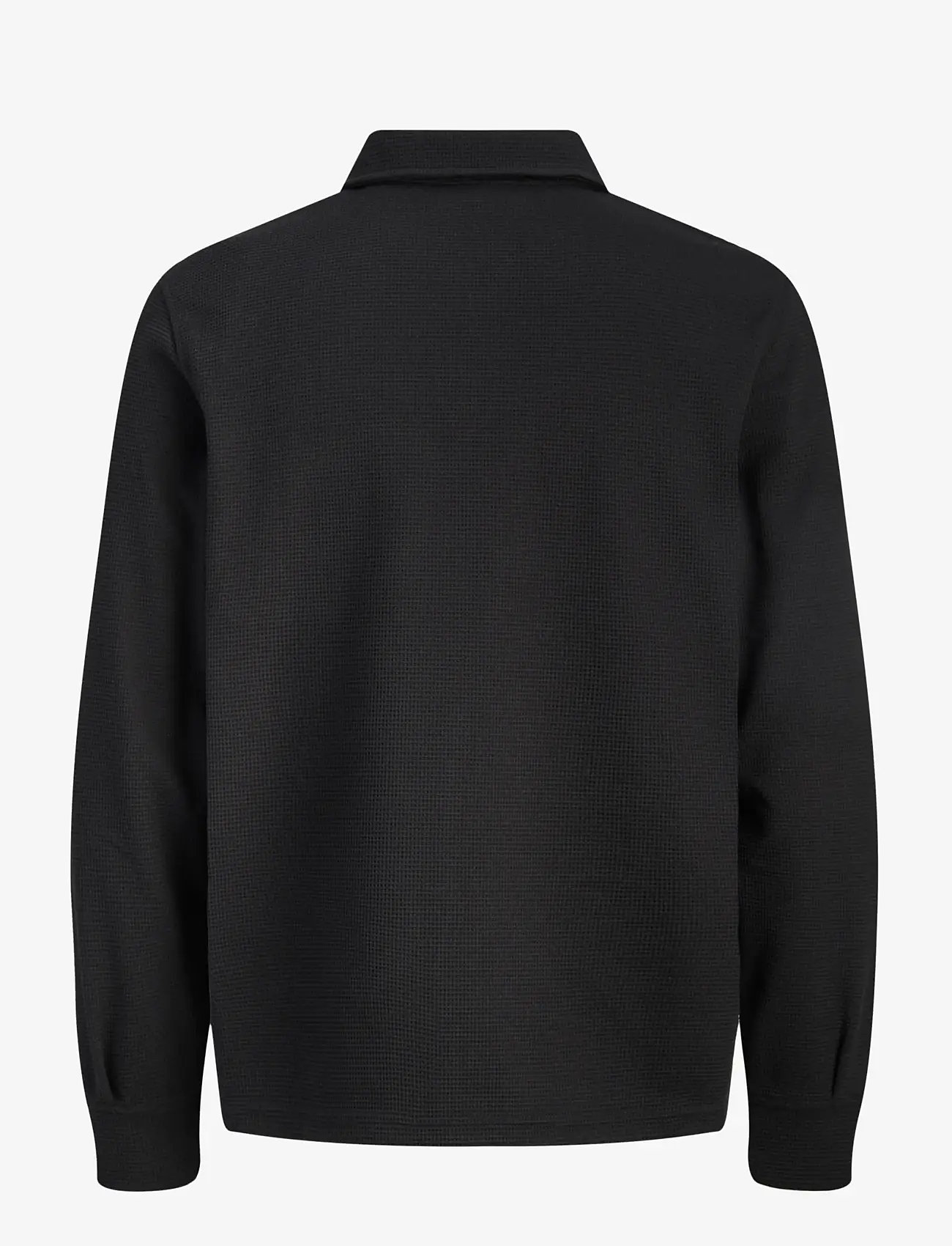 Jack & Jones - JJWAFFLE DAYTONA SWEAT OVERSHIRT - kollektioner - black - 2