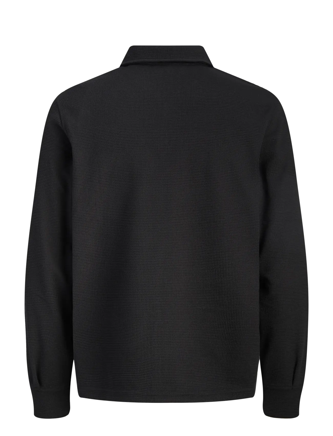 Jack & Jones - JJWAFFLE DAYTONA SWEAT OVERSHIRT - kollektioner - black - 2