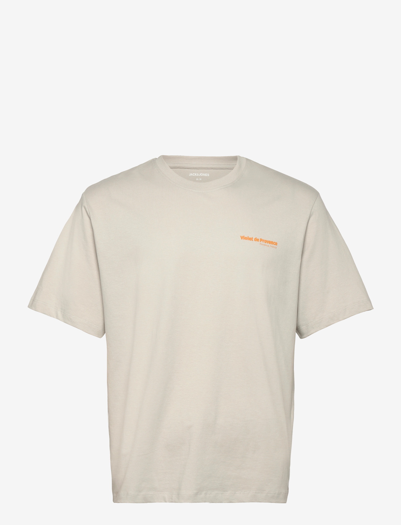 Jack & Jones - JJLEMON TEE SS CREW NECK - lühikeste varrukatega t-särgid - glacier gray - 0