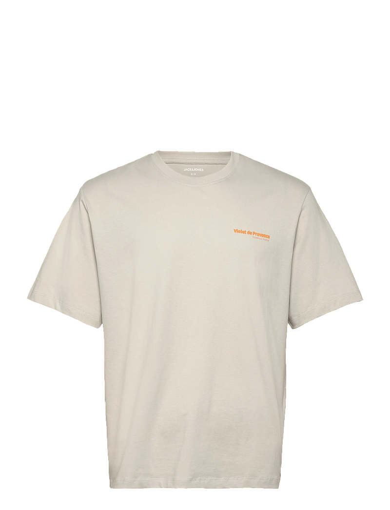 Jack & Jones - JJLEMON TEE SS CREW NECK - lühikeste varrukatega t-särgid - glacier gray - 0