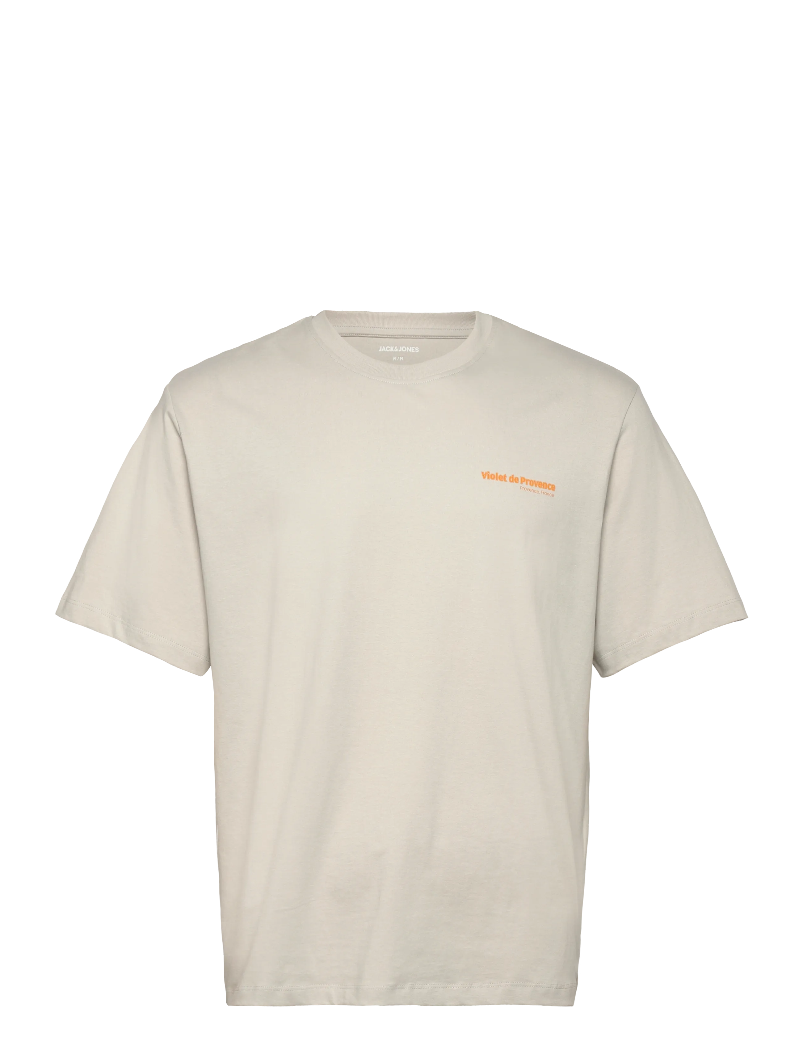 Jack & Jones JJLEMON TEE SS CREW NECK - Jack & Jones - GLACIER GRAY / grey