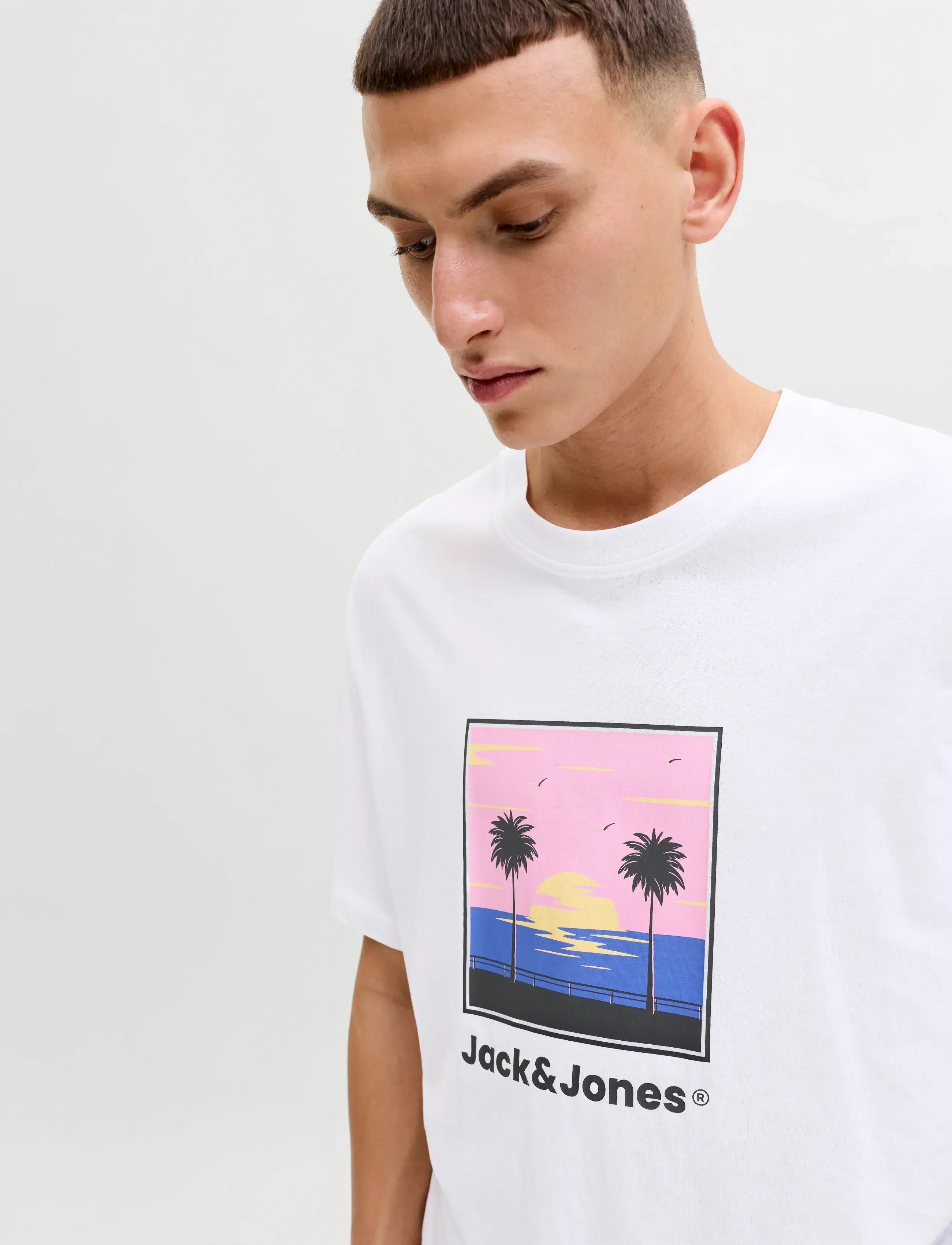 JACK & JONES Jjperry Tee Ss Crew Neck t-shirts herr – bild 6