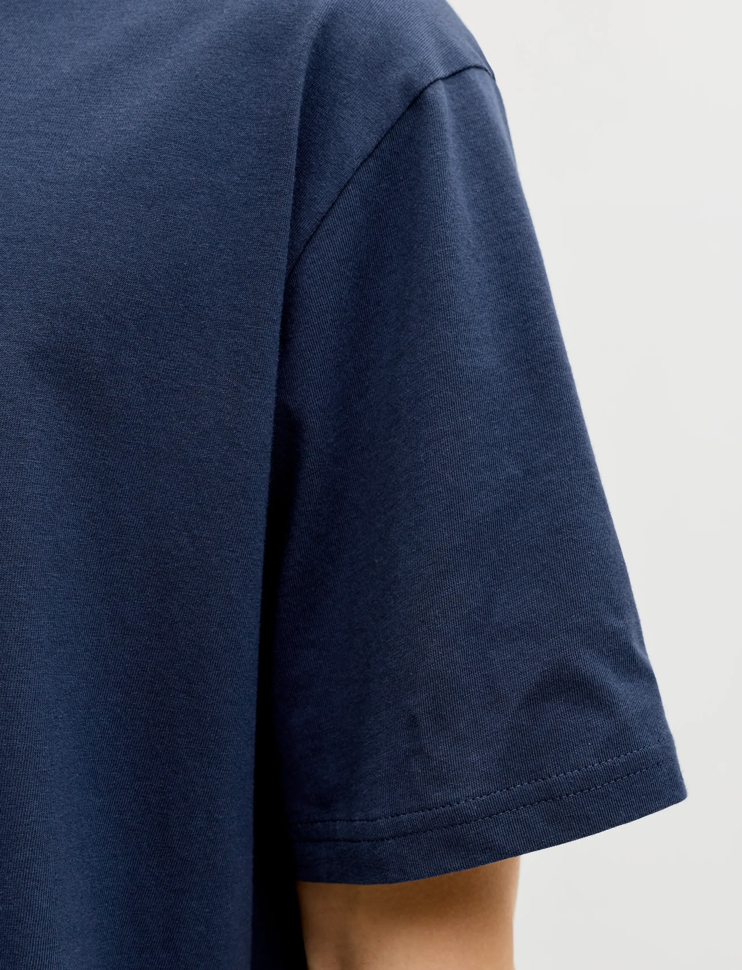 Jack & Jones - JJPERRY TEE SS CREW NECK - kurzärmelig - navy blazer - 5