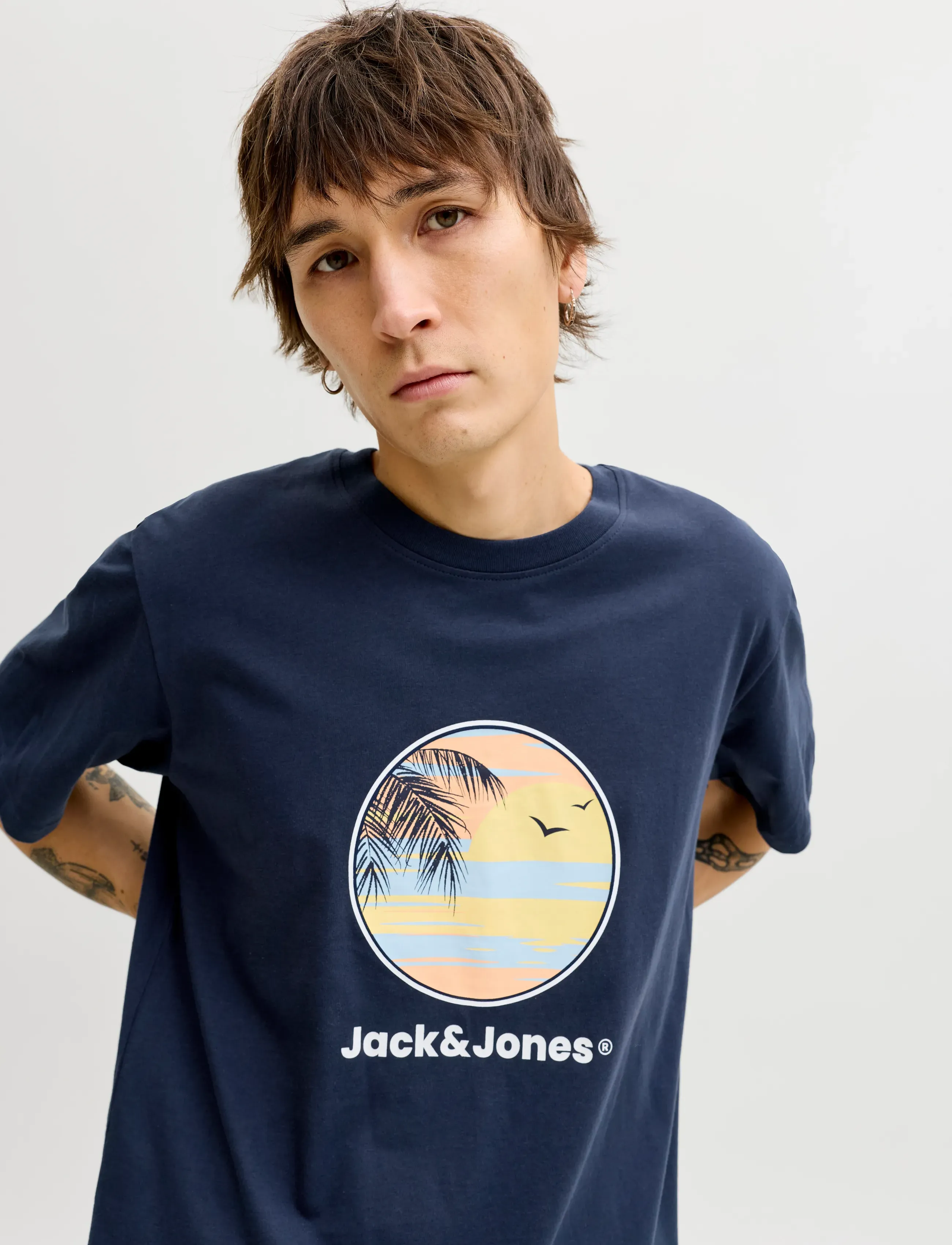 JACK & JONES Jjperry Tee Ss Crew Neck t-shirts herr – bild 5
