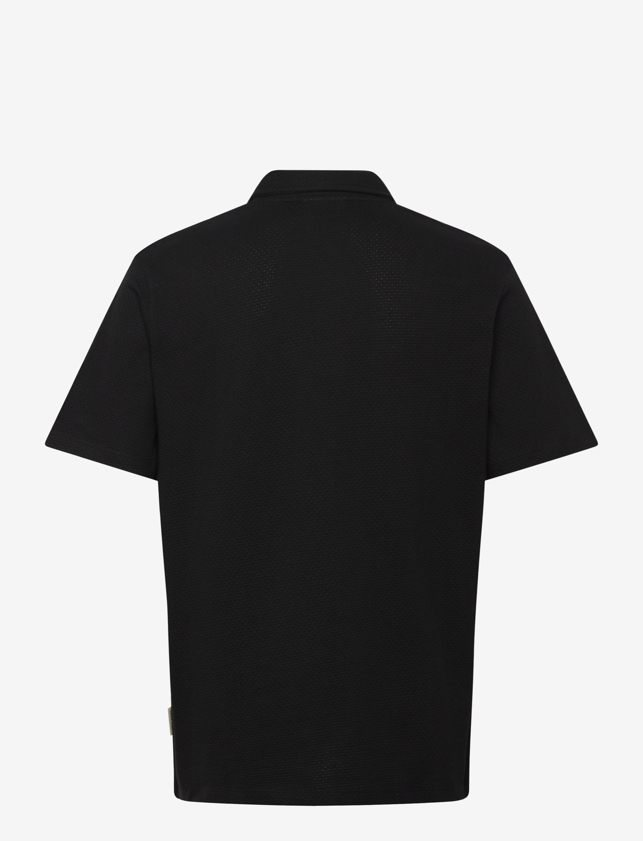 Jack & Jones - JJDEVIN DAYTONA STRUCTURE RESORT POLO SS - kurzärmelig - black - 1