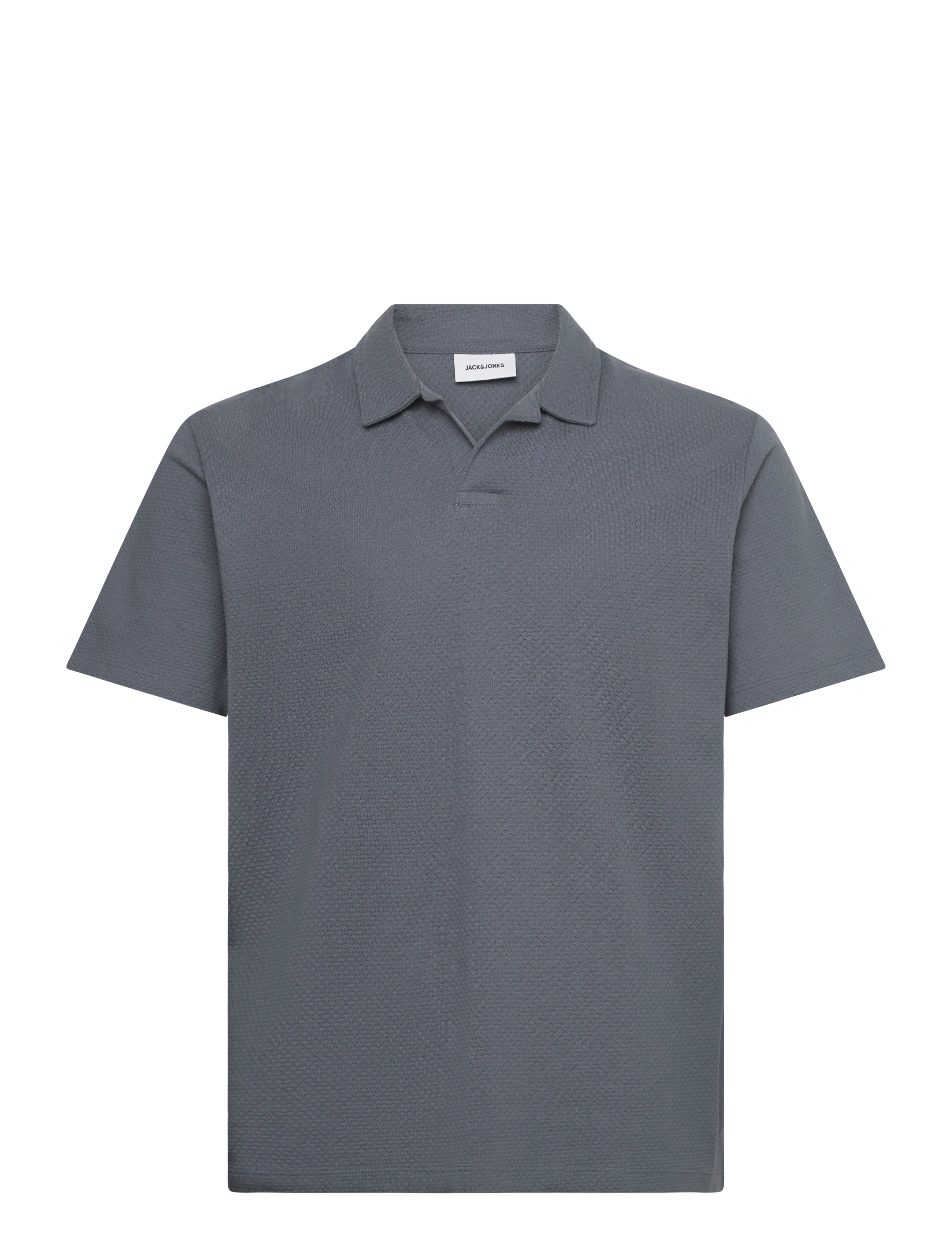 Jack & Jones Jjdevin Daytona Structure Resort Polo Ss, Mænd, Struktureret Polo Shirt, Blå, Str: S