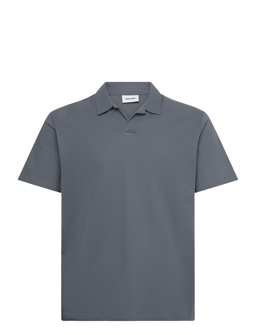 Jack & Jones - JJDEVIN DAYTONA STRUCTURE RESORT POLO SS - lühikeste varrukatega polod - blue mirage - 0