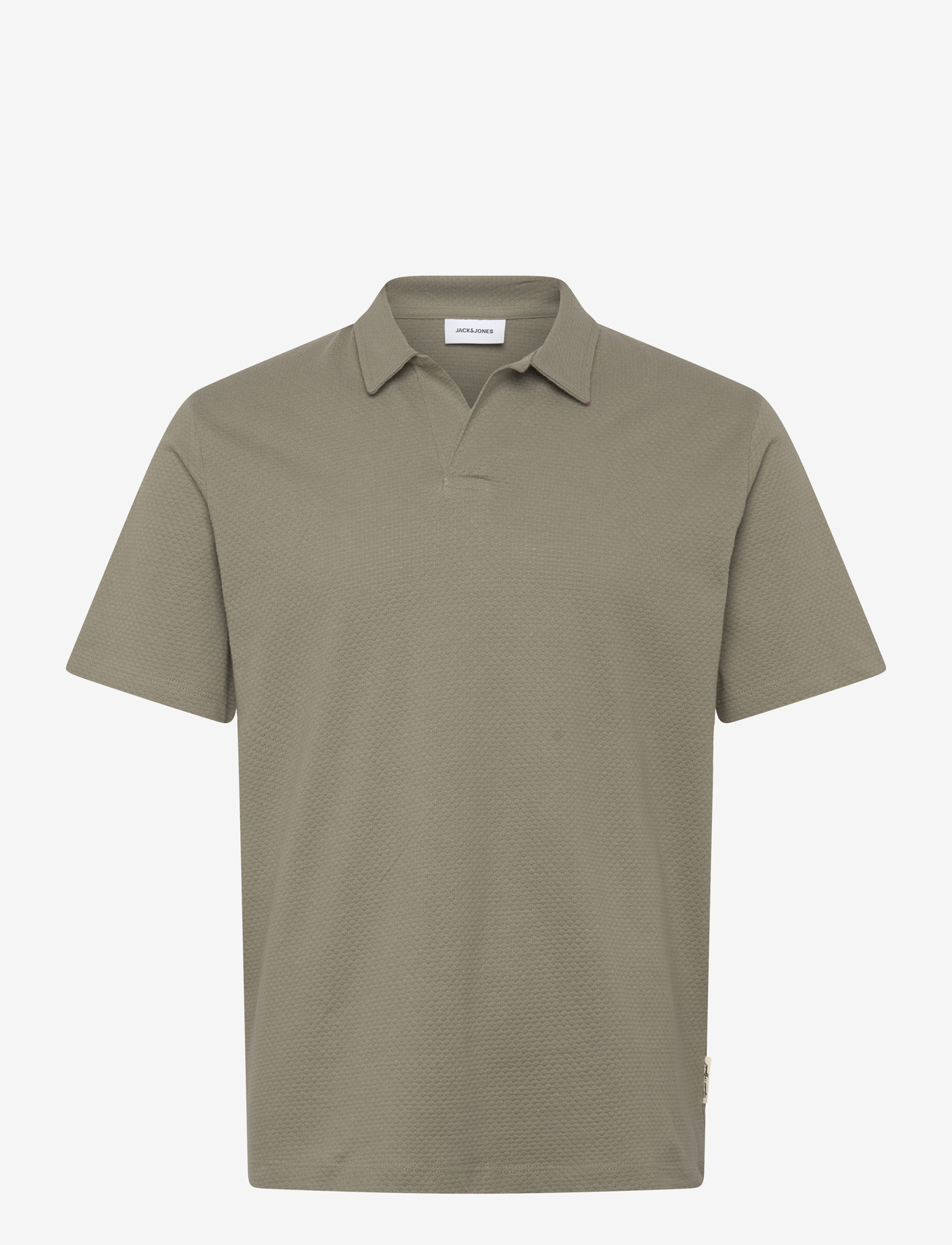Jack & Jones - JJDEVIN DAYTONA STRUCTURE RESORT POLO SS - kortärmade pikéer - vetiver - 0