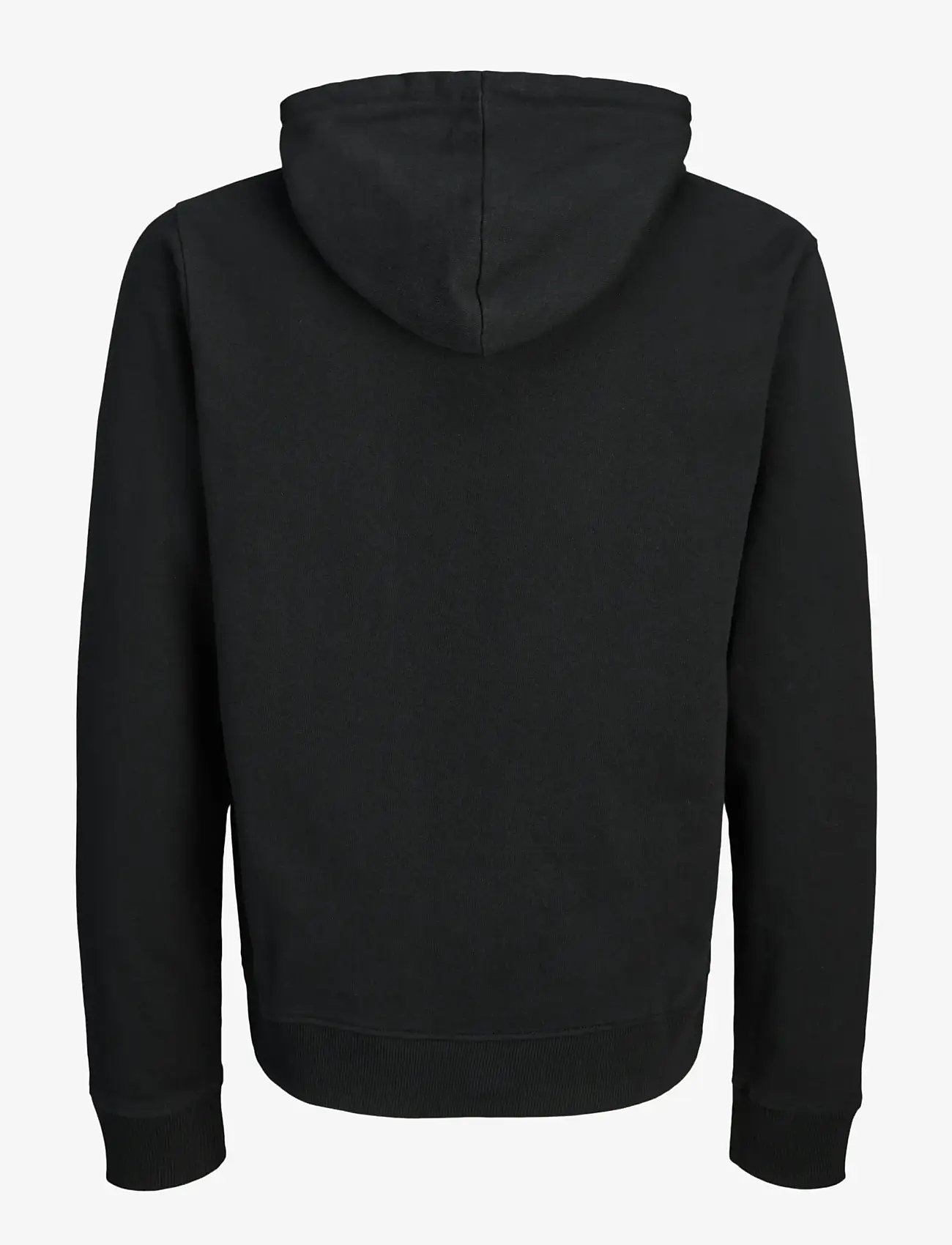 Jack & Jones - JJCOLLEGE LOGO SWEAT HOOD - hættetrøjer - black - 1