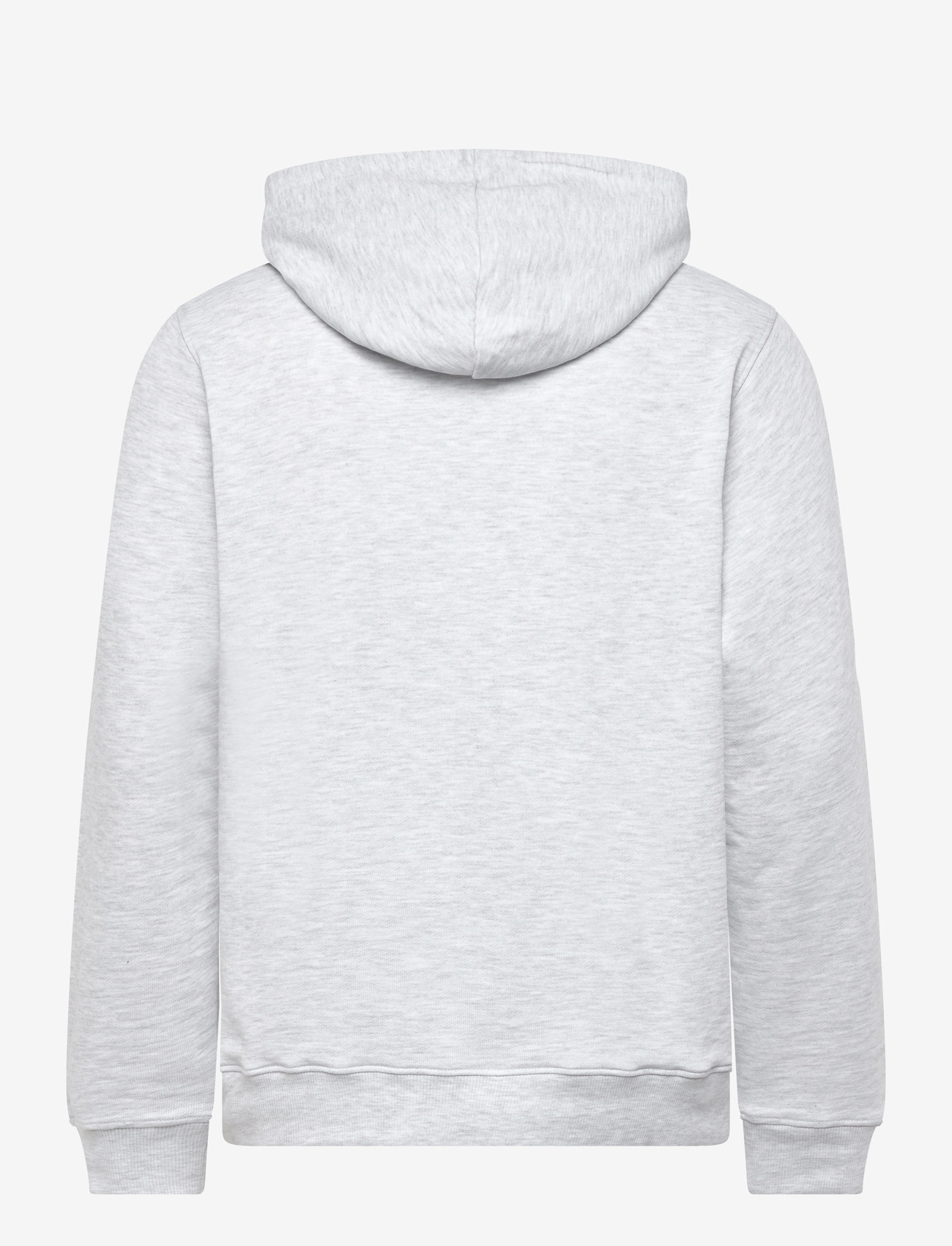 Jack & Jones - JJCOLLEGE LOGO SWEAT HOOD - kapuzenpullover - white melange - 1