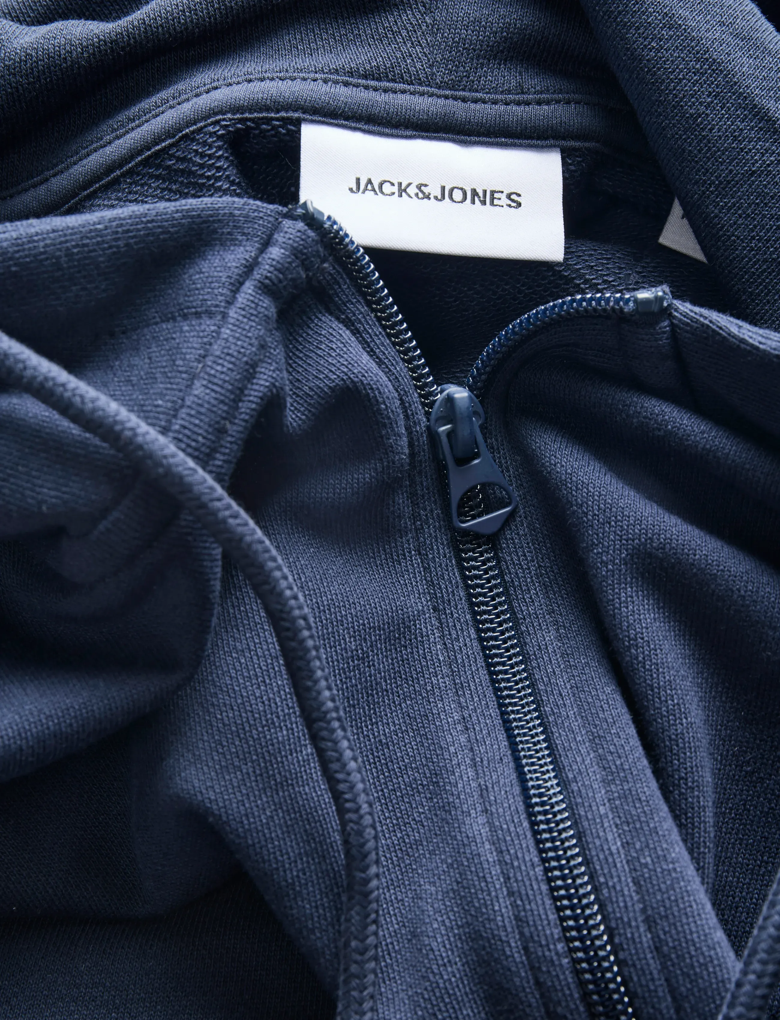 Jack & Jones - JJCOLLEGE LOGO SWEAT ZIP HOOD - hættetrøjer - navy blazer - 2