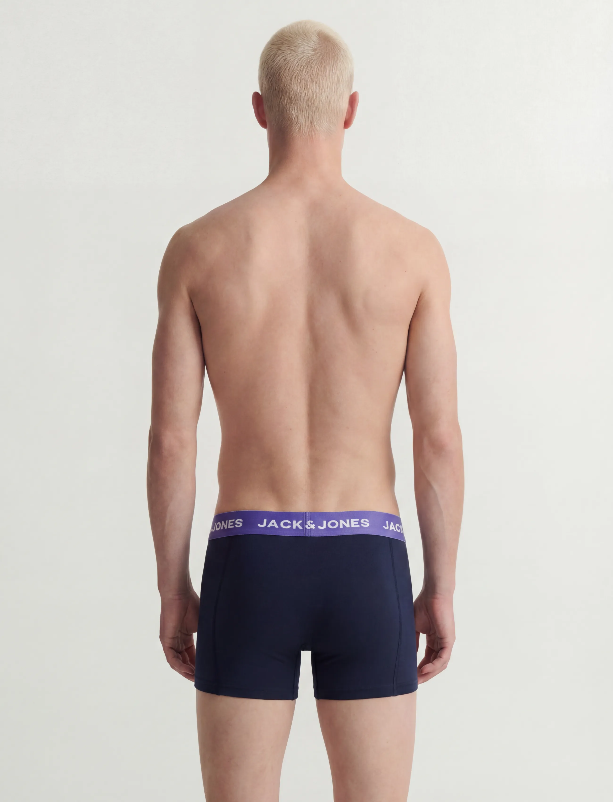 Jack & Jones - JACKYLE SOLID TRUNKS 12 PACK - navy blazer - 4