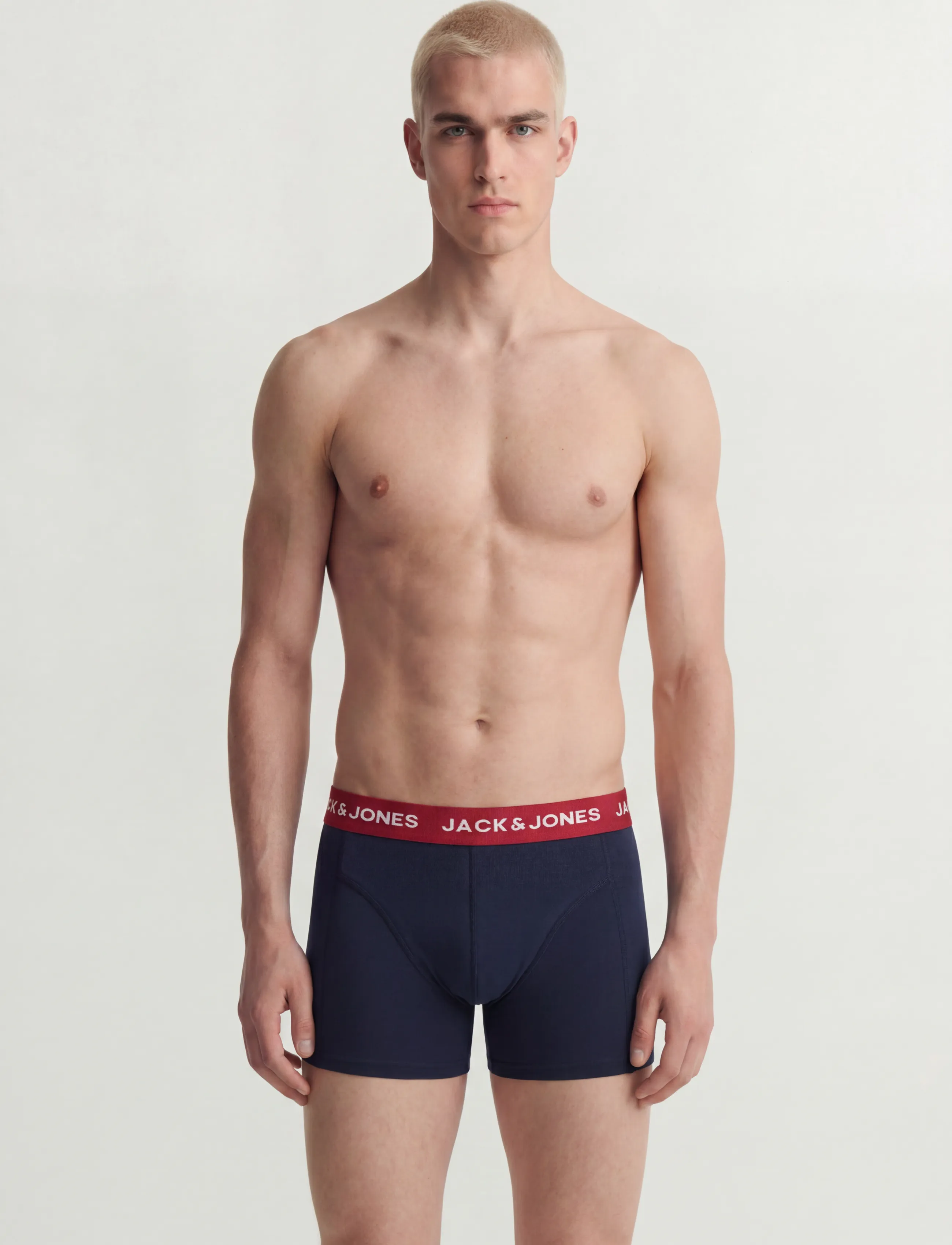 Jack & Jones JACKYLE SOLID TRUNKS 12 PACK - Underbukser - NAVY BLAZER / navy