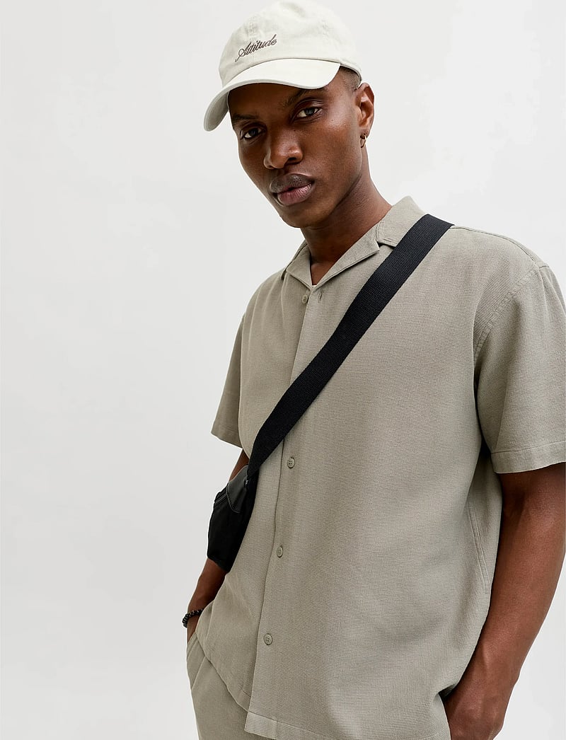 Jack & Jones - JACSOFT BASE WASHED CAP SN - kasketter - antique white - 0