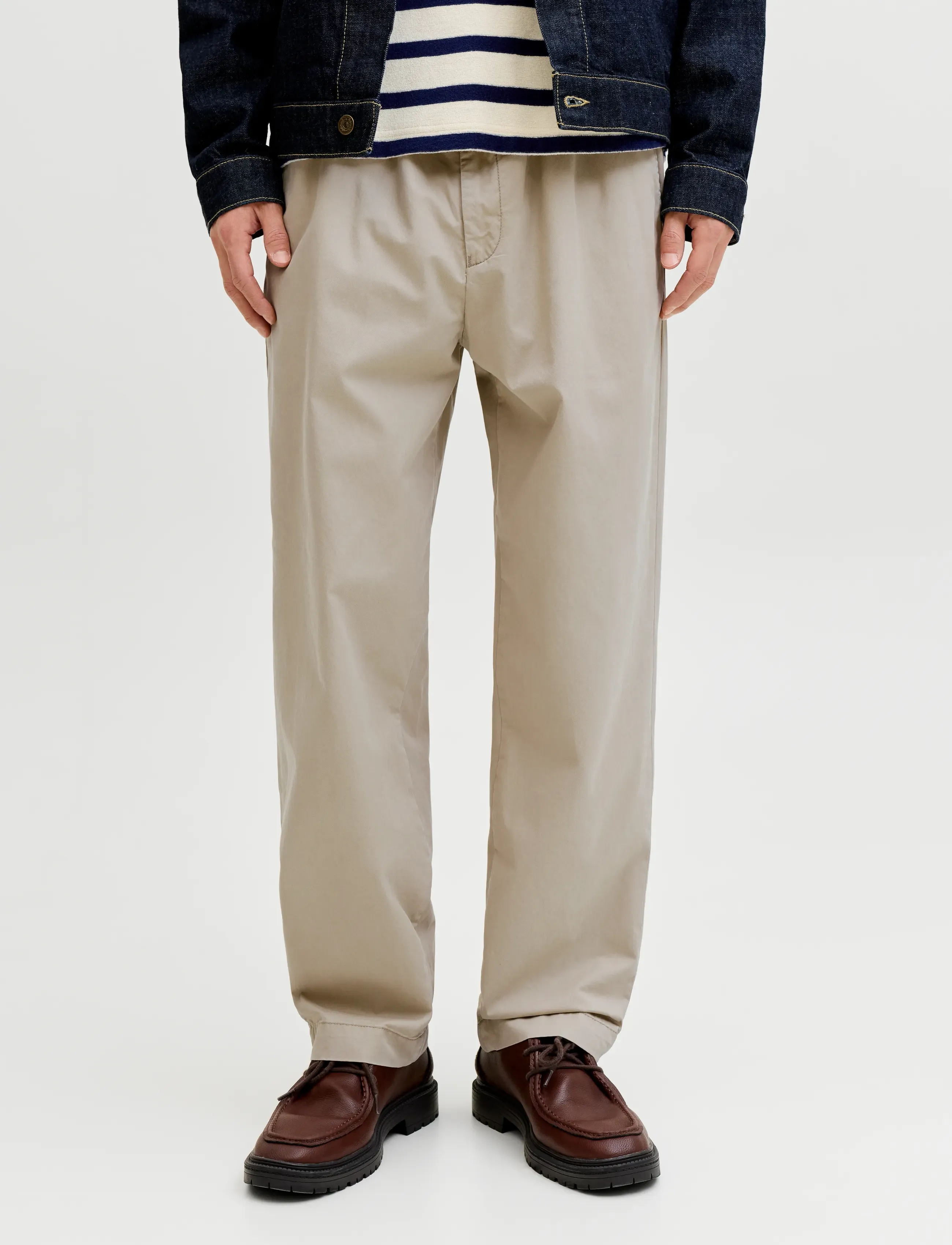 Jack & Jones JPSTKARL LAWRENCE ARC JOGGER SN - Hosen - CROCKERY / beige