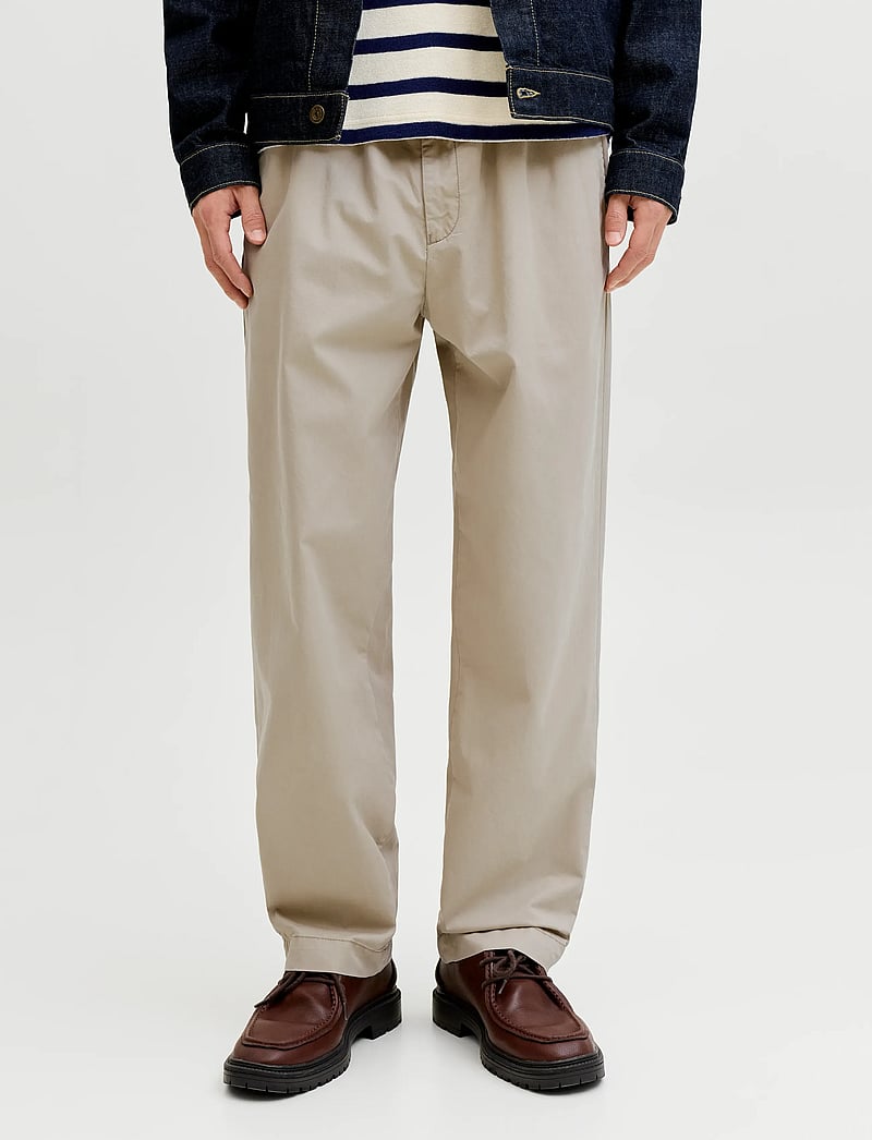 Jack & Jones - JPSTKARL LAWRENCE ARC JOGGER SN - casual bukser - crockery - 0