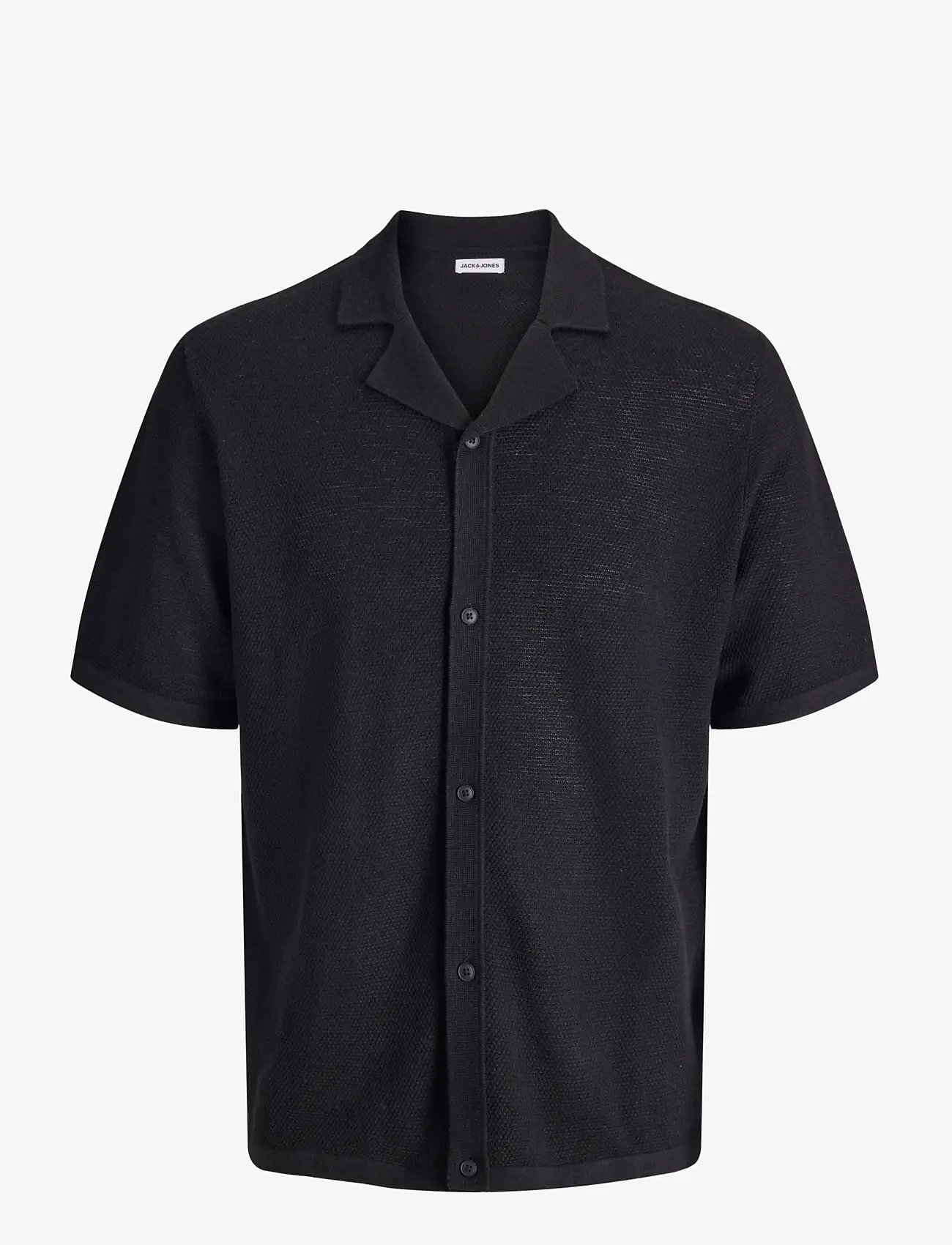 Jack & Jones - JJCHRIS KNIT RESORT SS - polostrik - black - 1