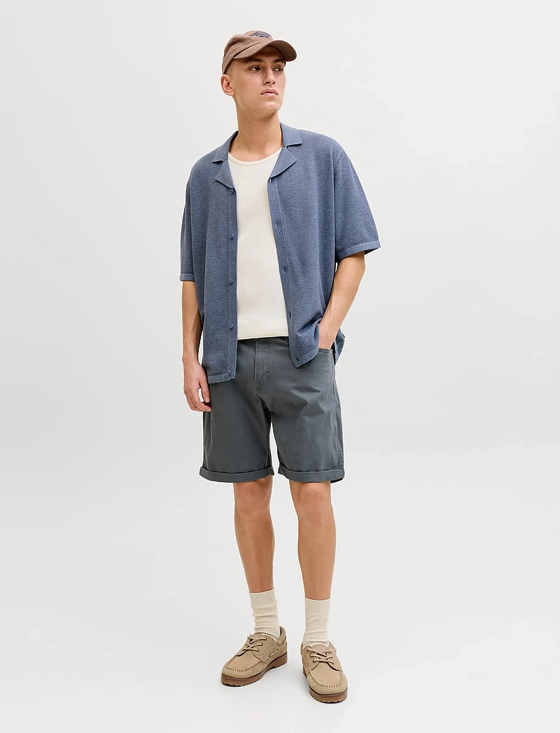 Jack & Jones - JJCHRIS KNIT RESORT SS - polostrik - blue mirage - 4
