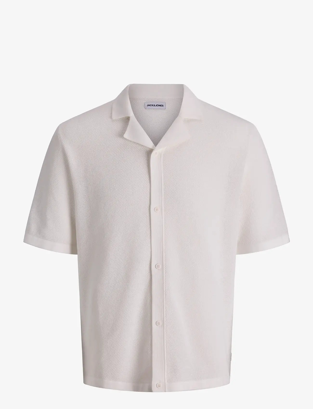 Jack & Jones - JJCHRIS KNIT RESORT SS - polostrik - cloud dancer - 1